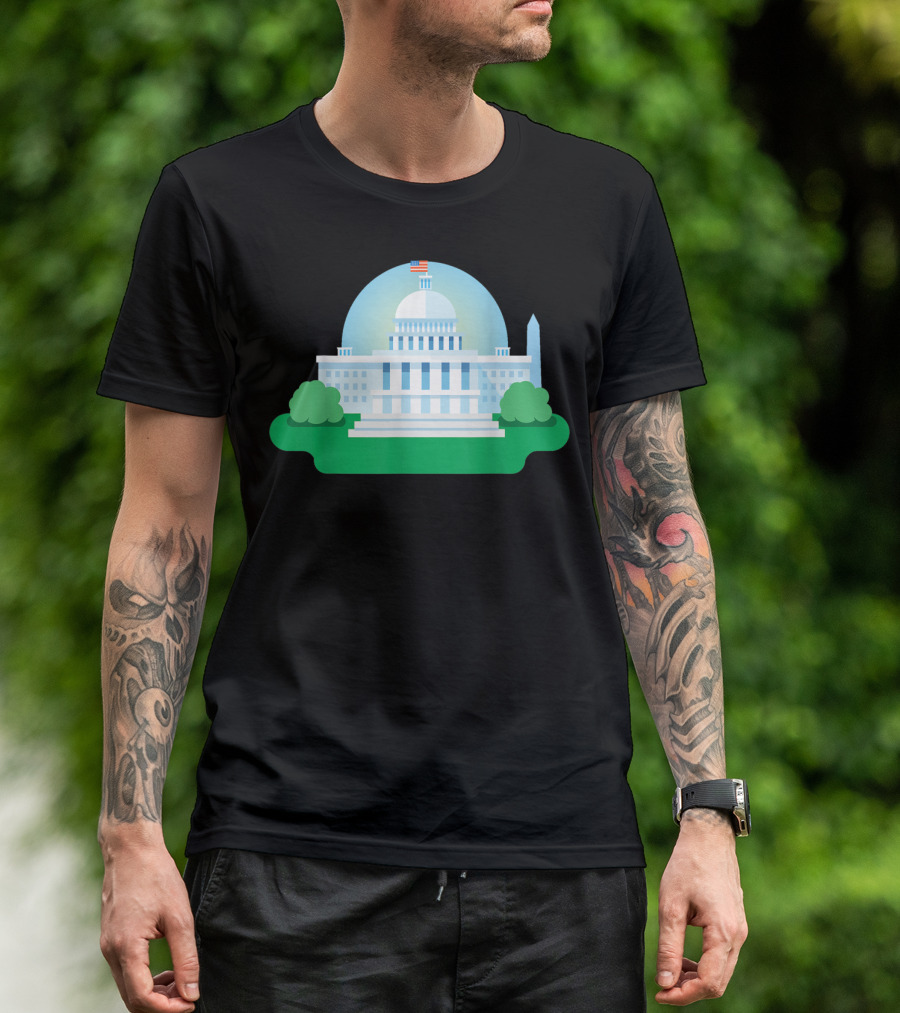 The White House Capitol Building Iconic T-Shirt