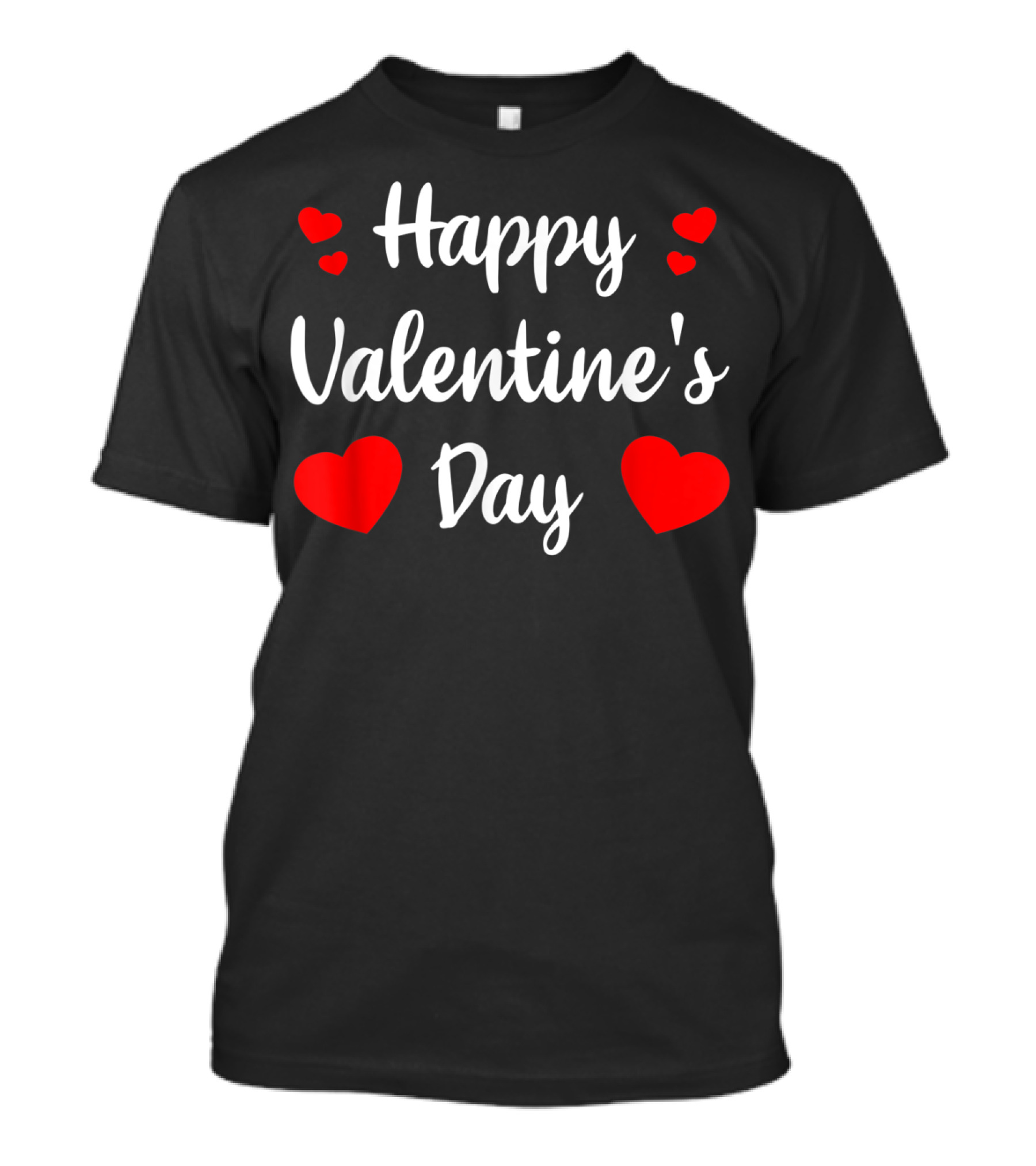 Happy Valentine's Day Hearts And Love T-Shirt