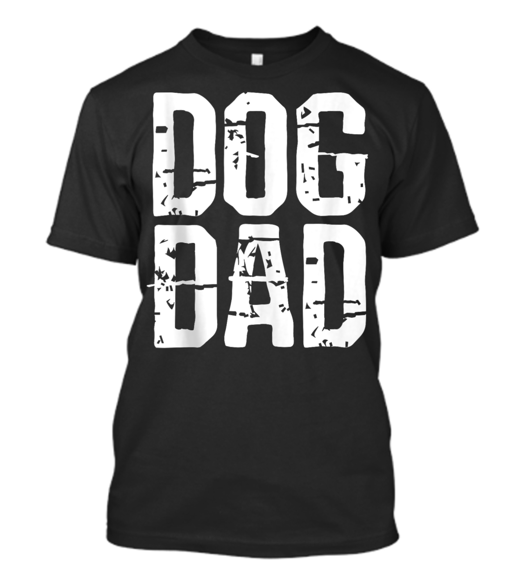 Vintage Distressed Dog Dad T-Shirt