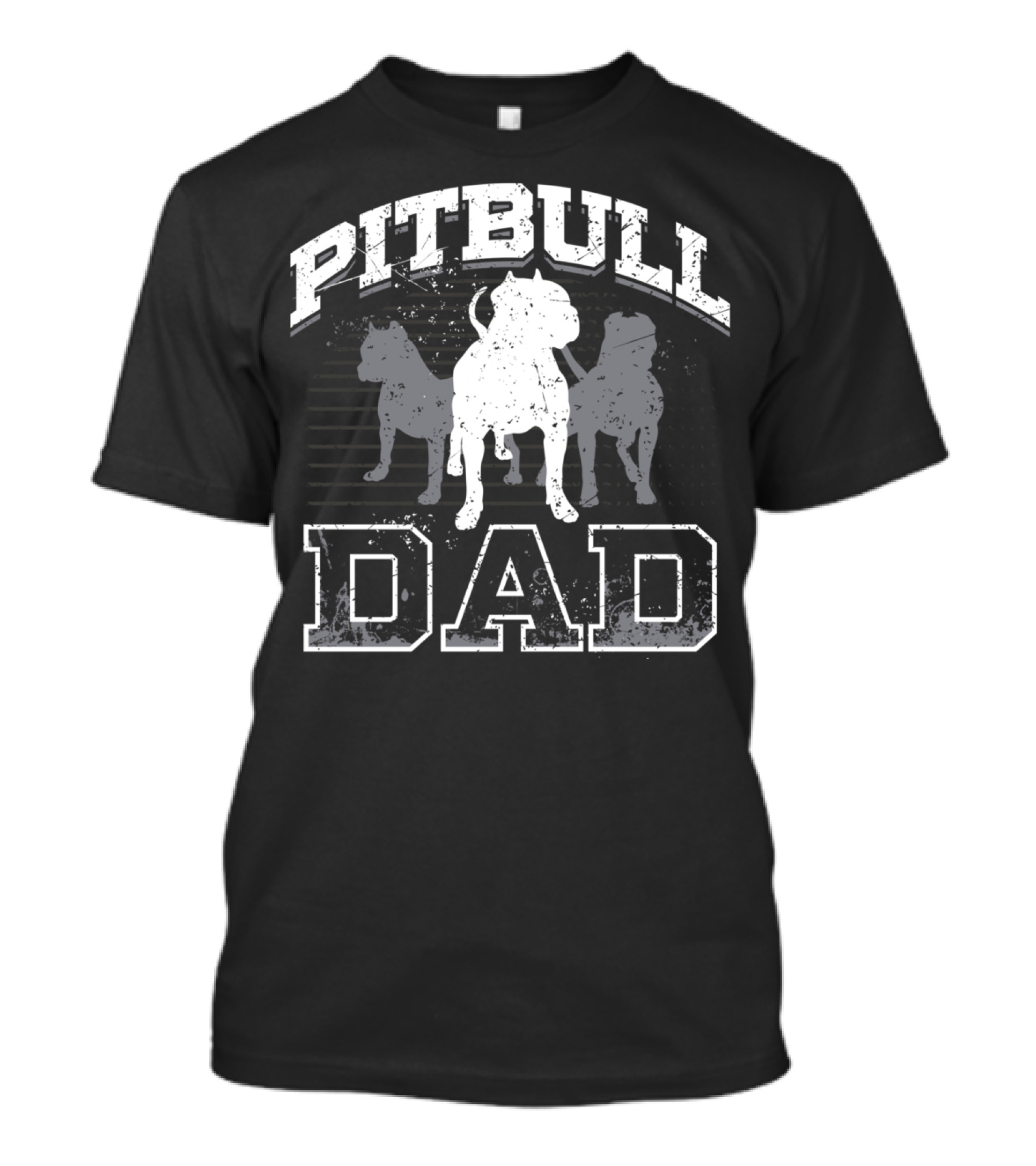 Pitbull Dad Dog Owner Lover T-Shirt