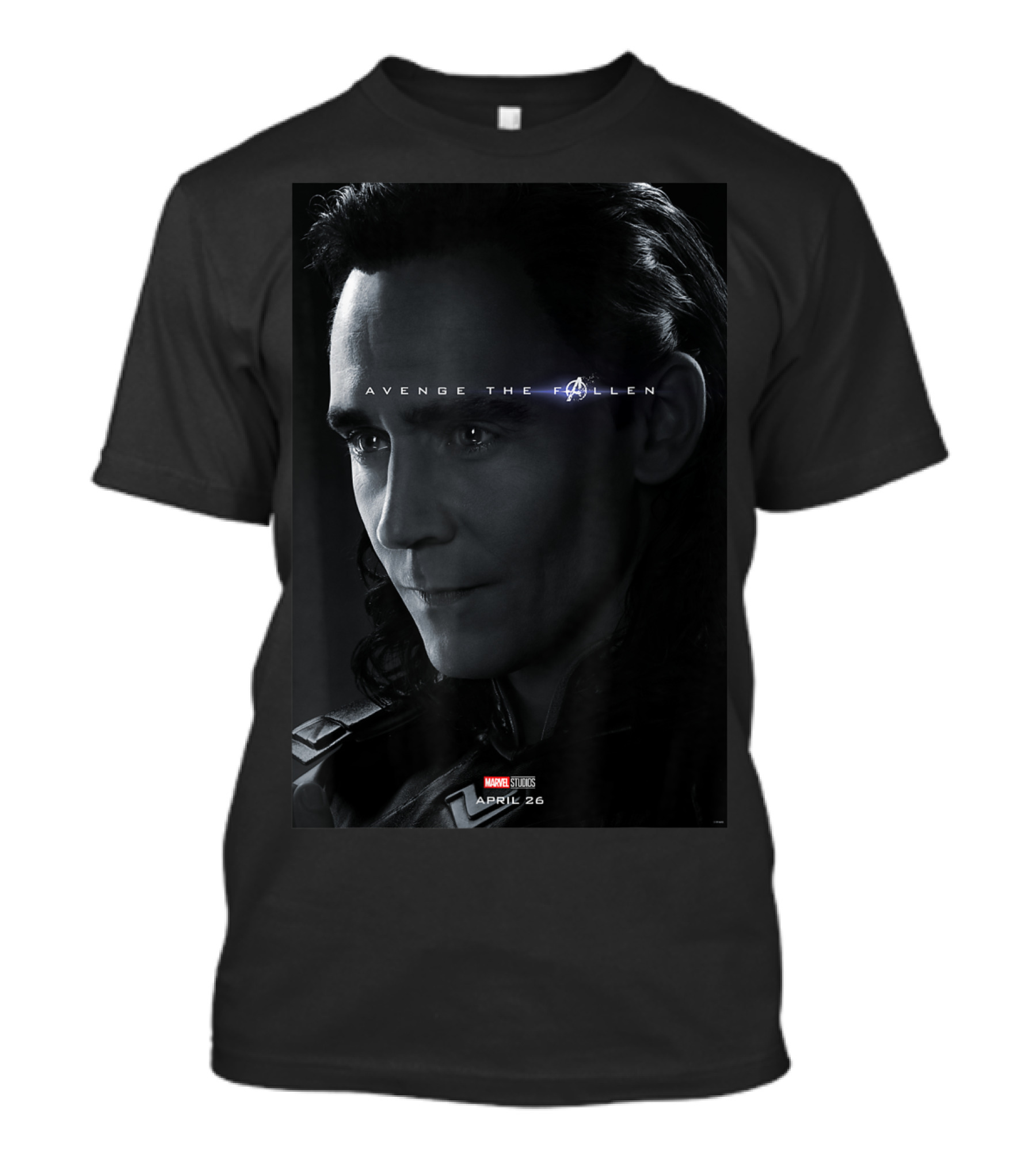 Marvel Avengers Endgame Avenge The Fallen Loki April 26 T-Shirt