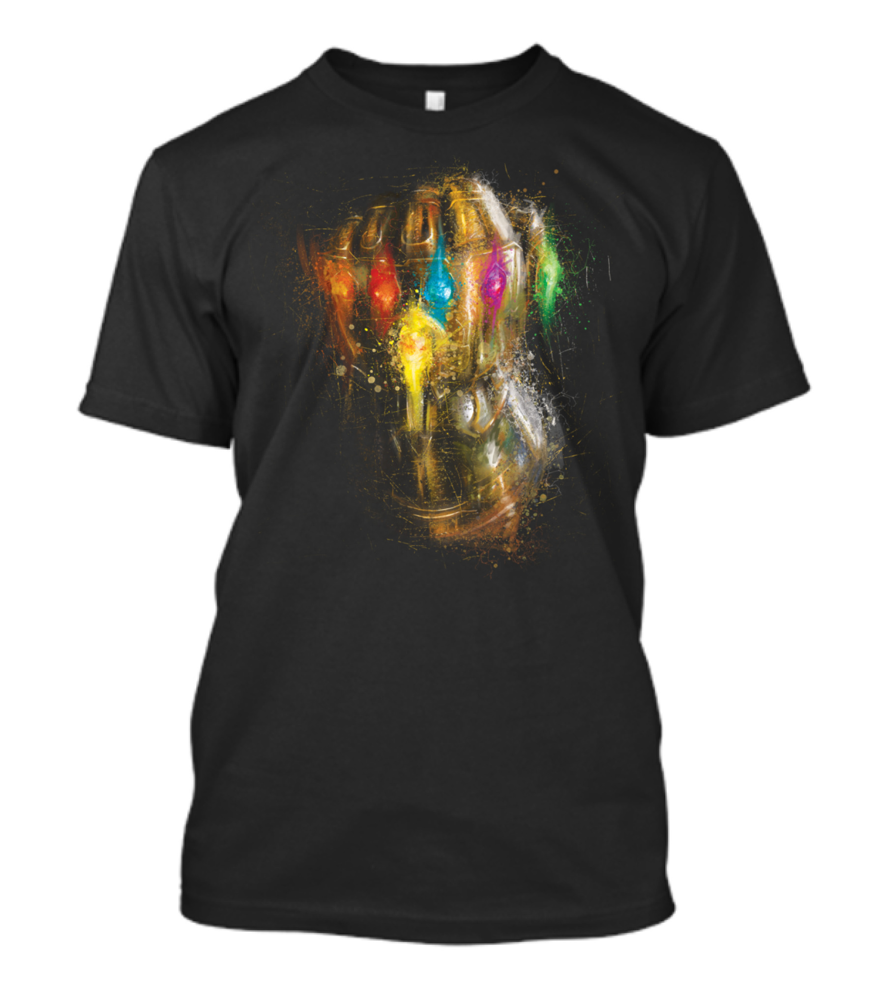 Marvel Avengers Endgame Thanos Infinity Gauntlet Stones T-Shirt