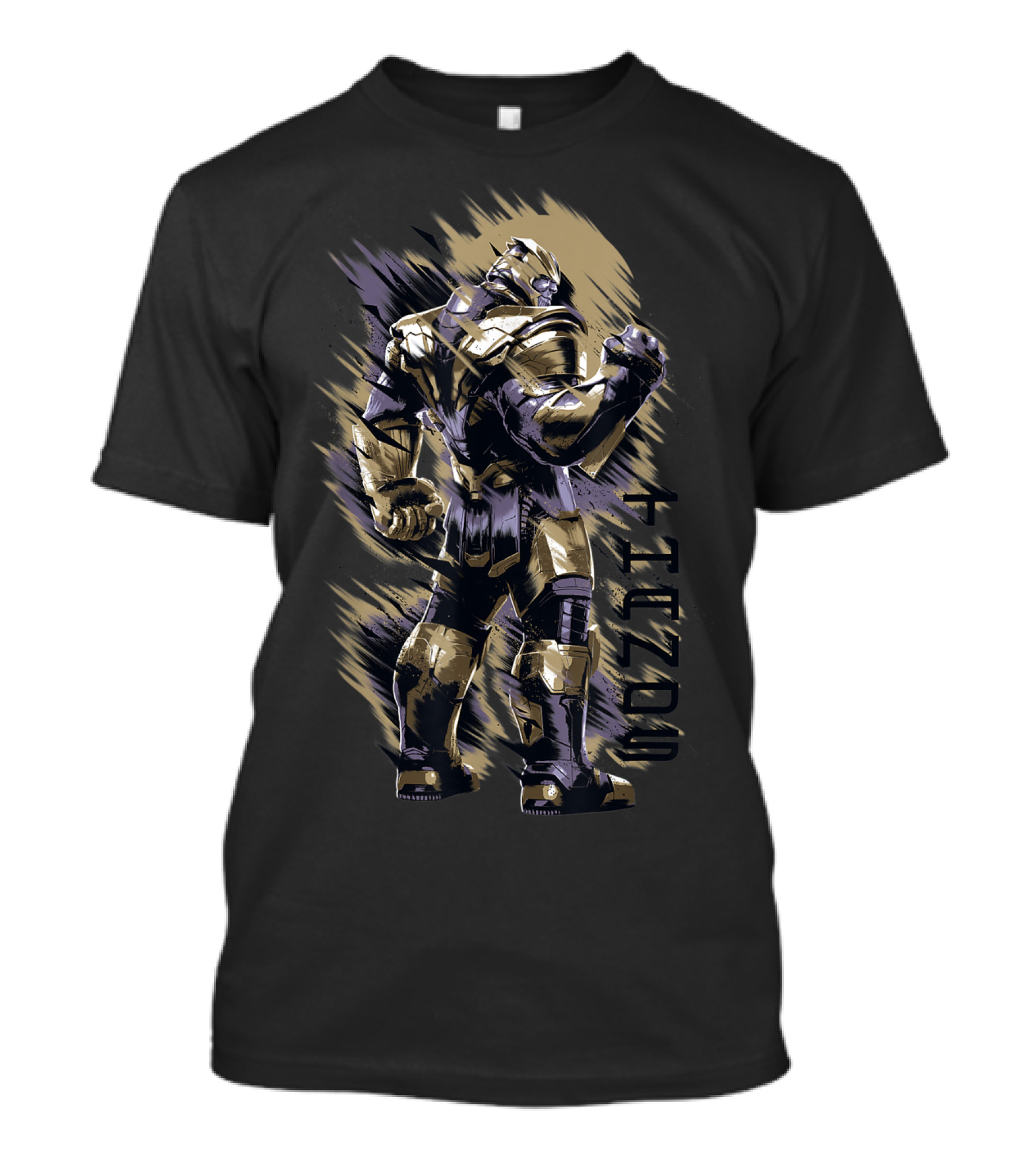 Thanos Avengers Endgame Armor Pose With Gauntlet T-Shirt