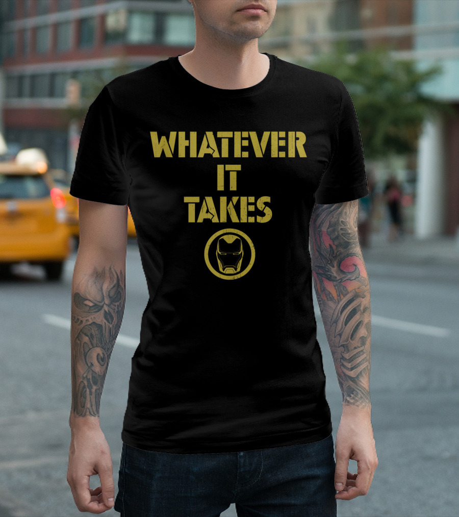 Marvel Avengers Endgame Whatever It Takes Iron Man T-Shirt