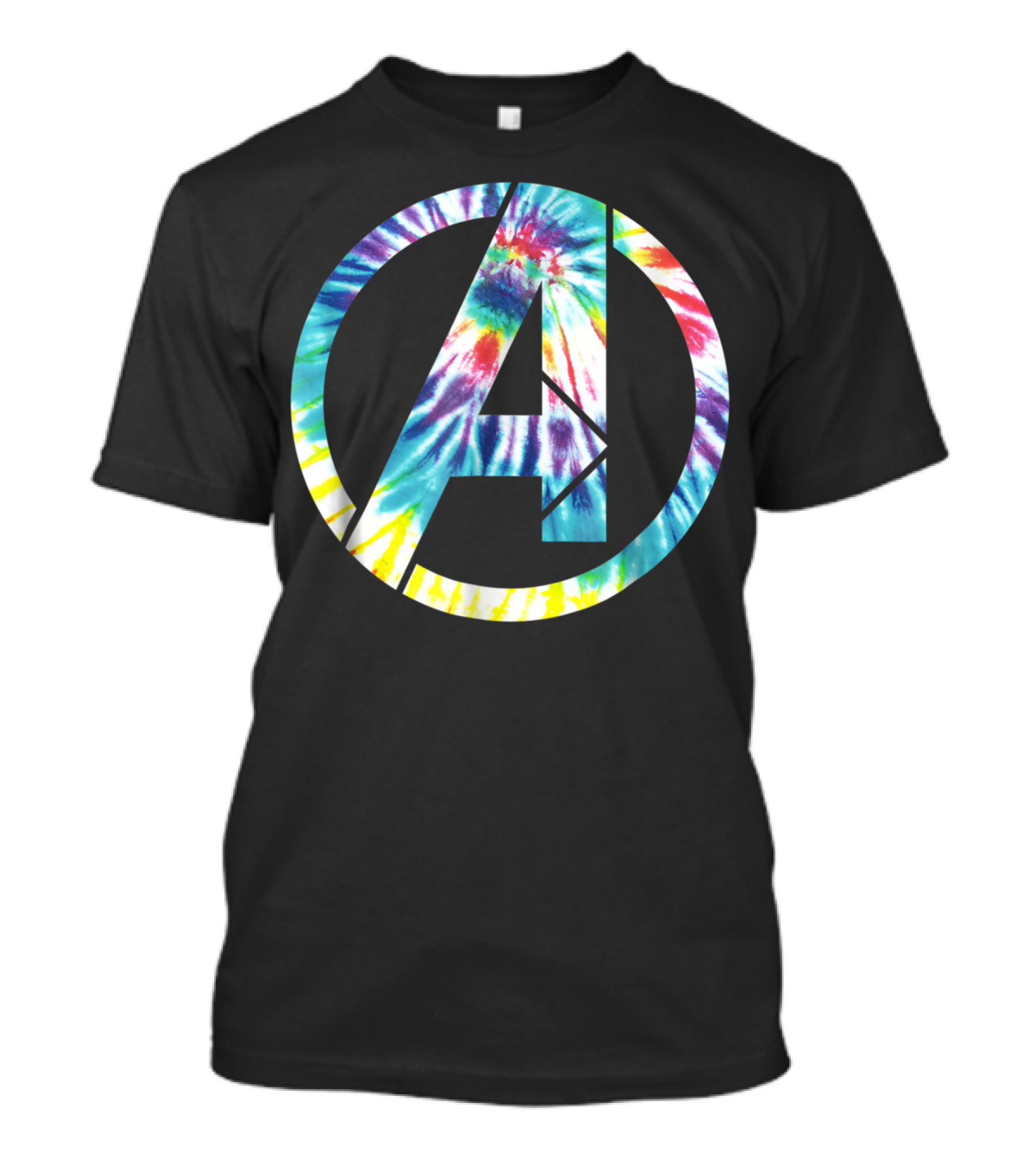 Marvel Avengers A Symbol Tie Dye T-Shirt