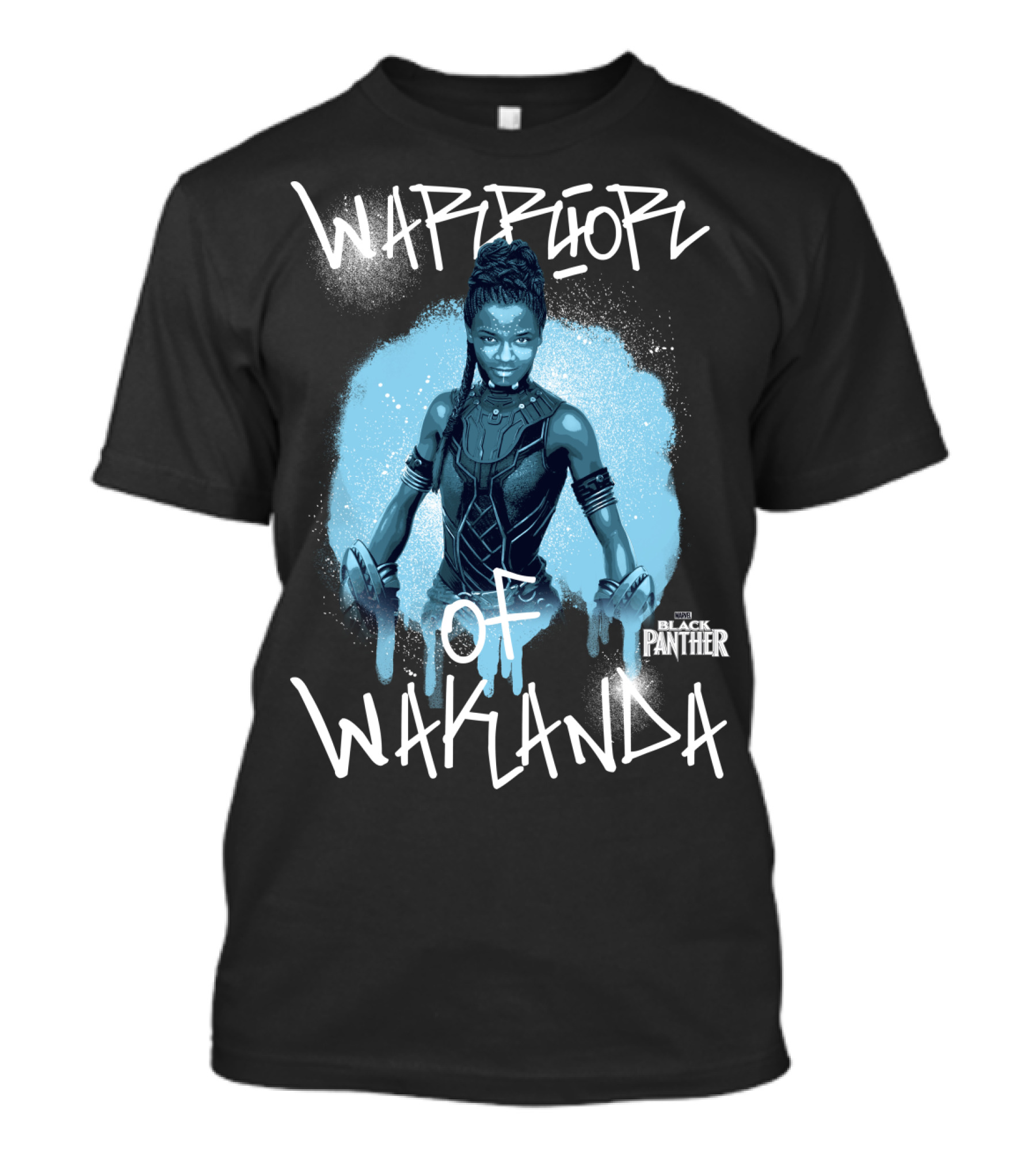 Warrior Of Wakanda Marvel Black Panther Avengers Shuri T-Shirt