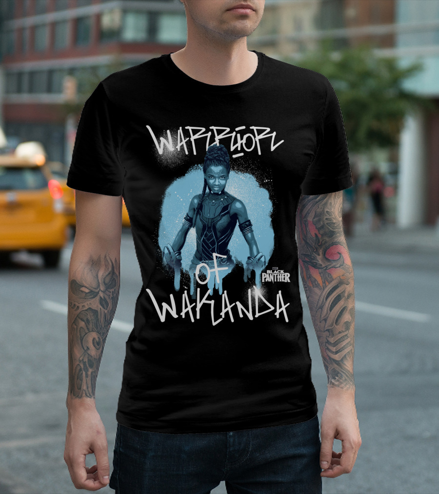 Warrior Of Wakanda Marvel Black Panther Avengers Shuri T-Shirt