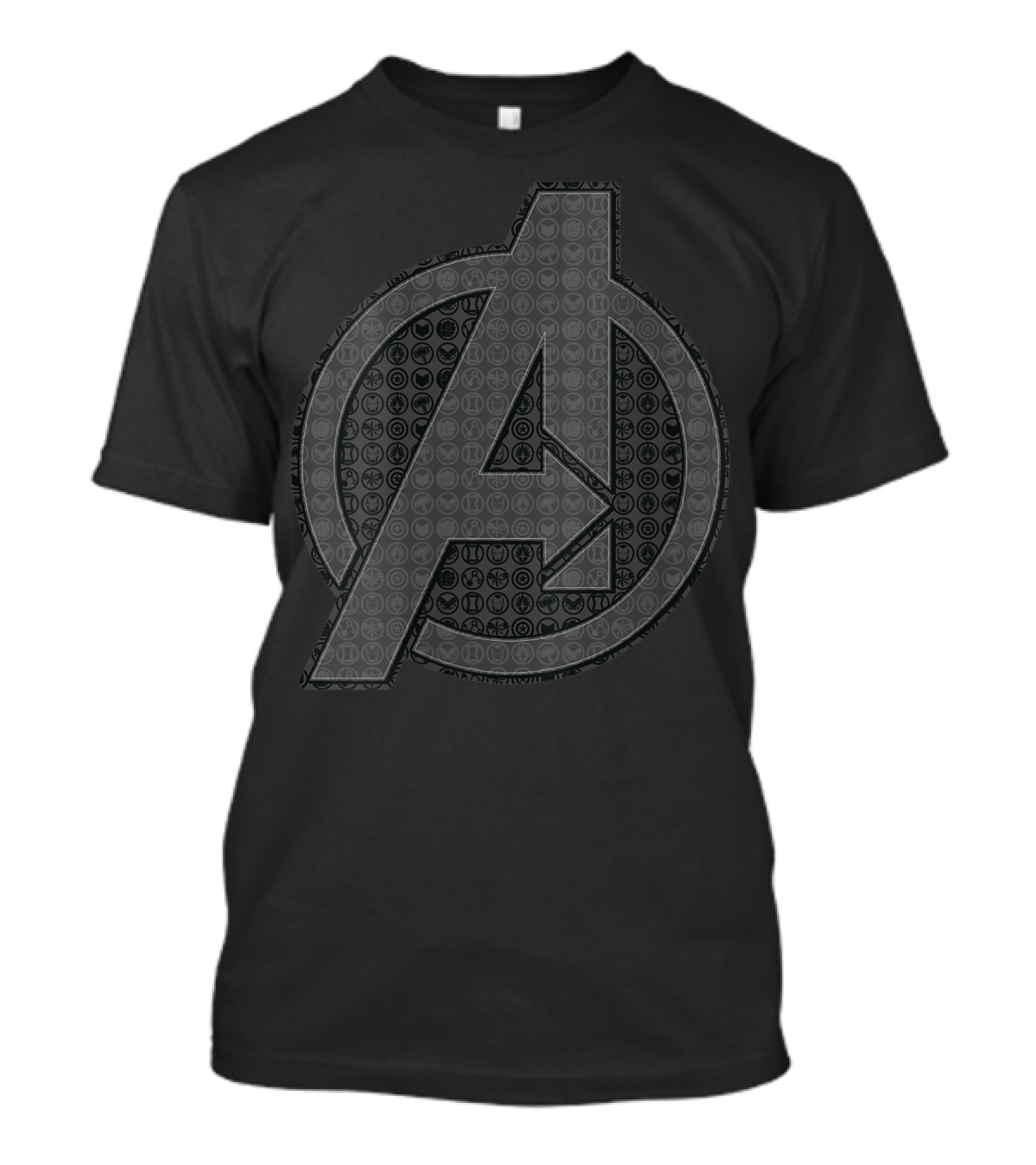 Marvel Avengers Endgame Hero Symbol Iconic Emblem T-Shirt