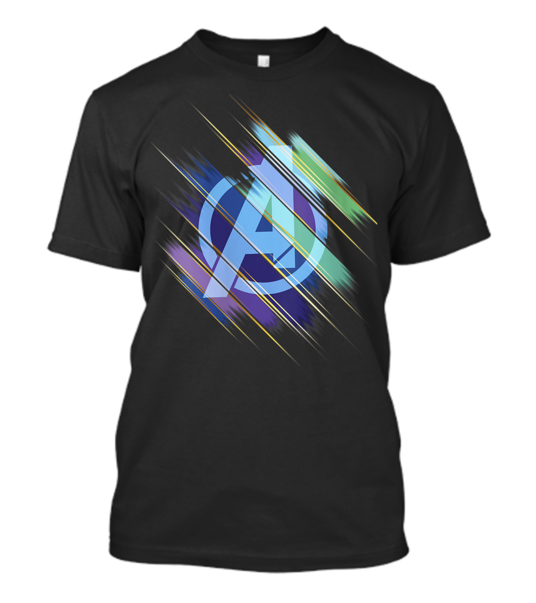 Marvel Avengers Endgame Swiped Colors T-Shirt