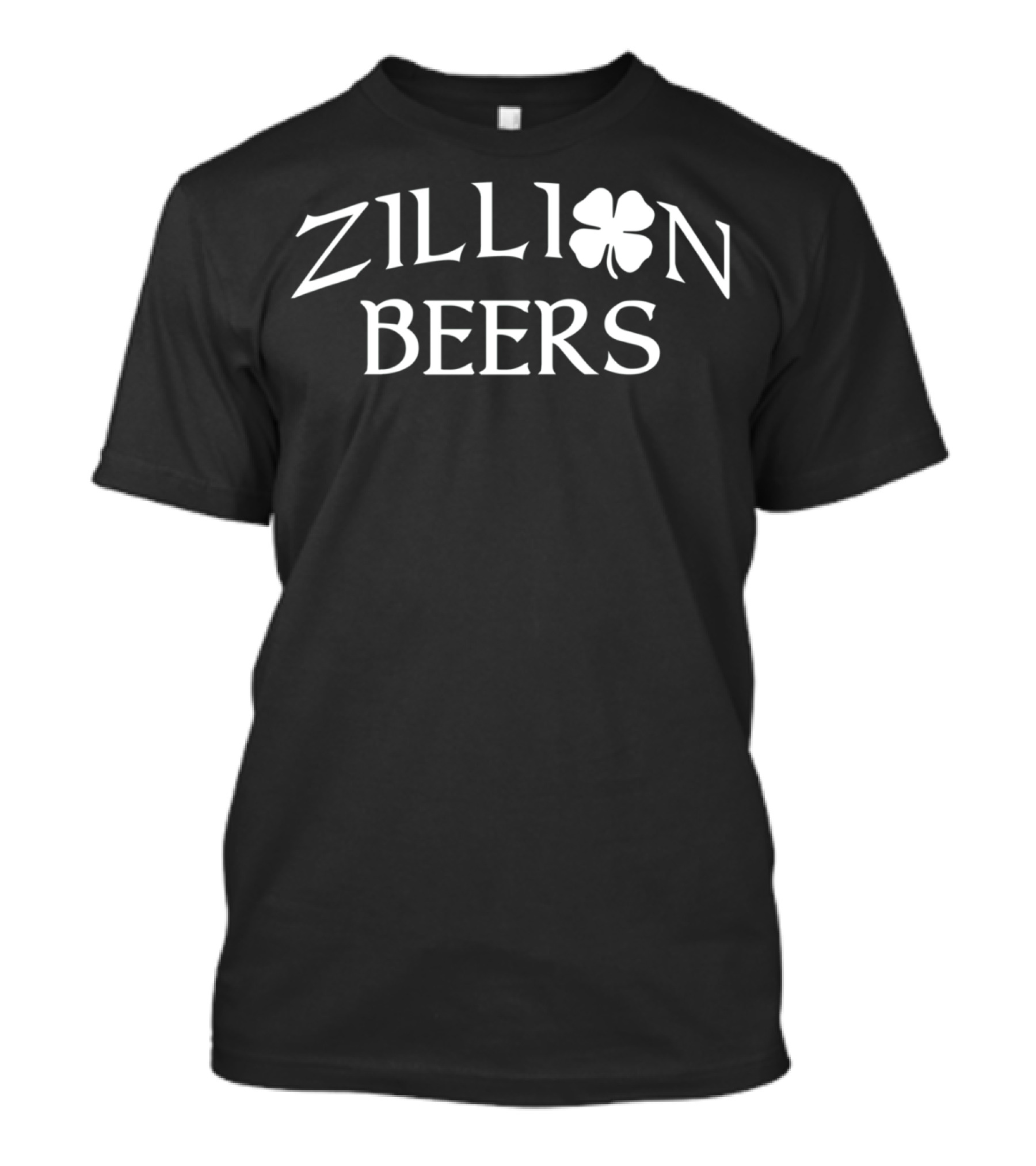Zillion Beers Four-Leaf Clover Saint Patrick's T-Shirt