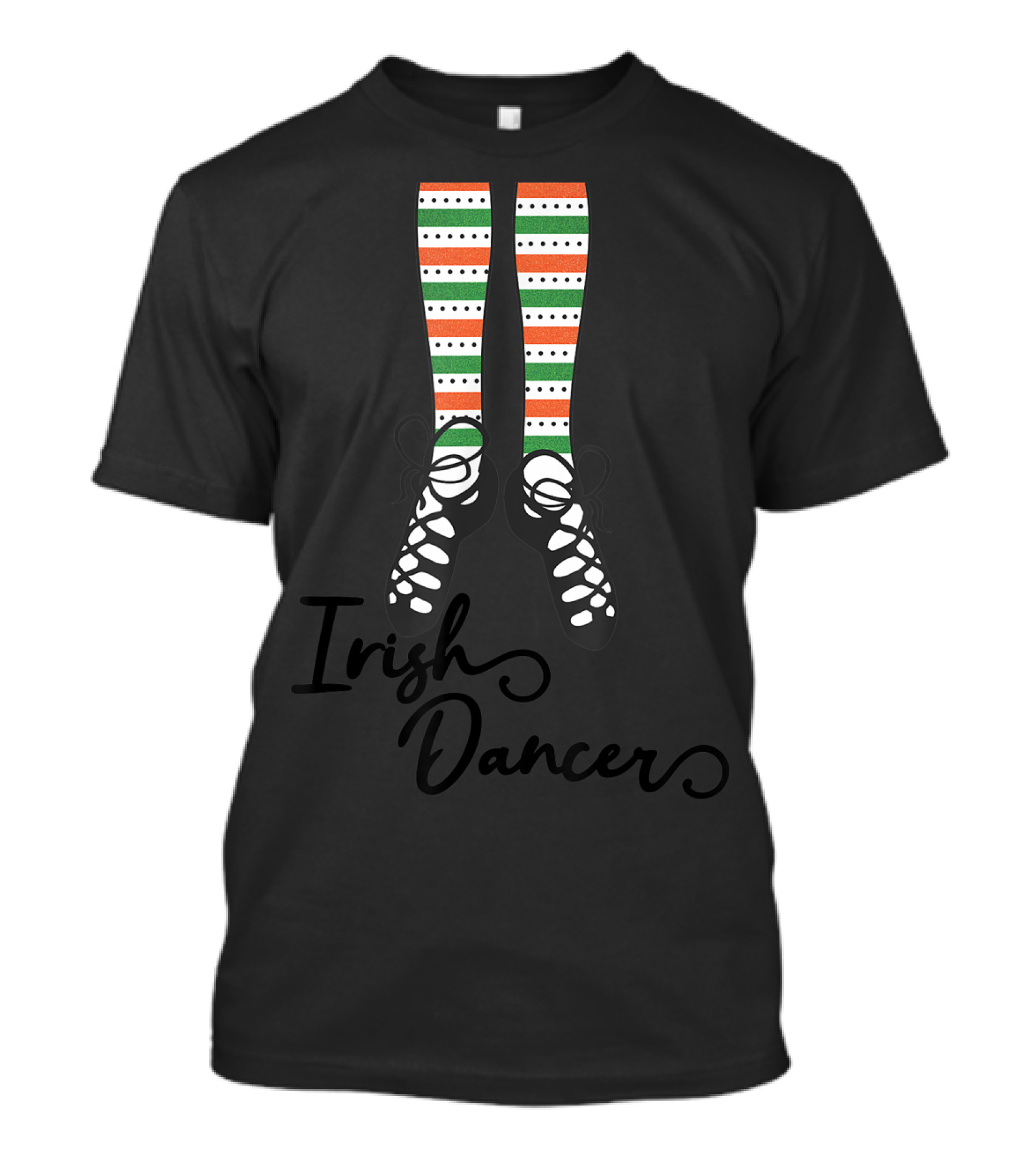 Irish Dance Socks Shoes For Girls Irish Dancer T-Shirt