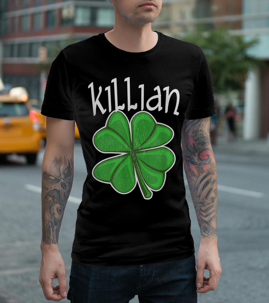 Killian Irish Lucky Clover St Patrick's Day T-Shirt