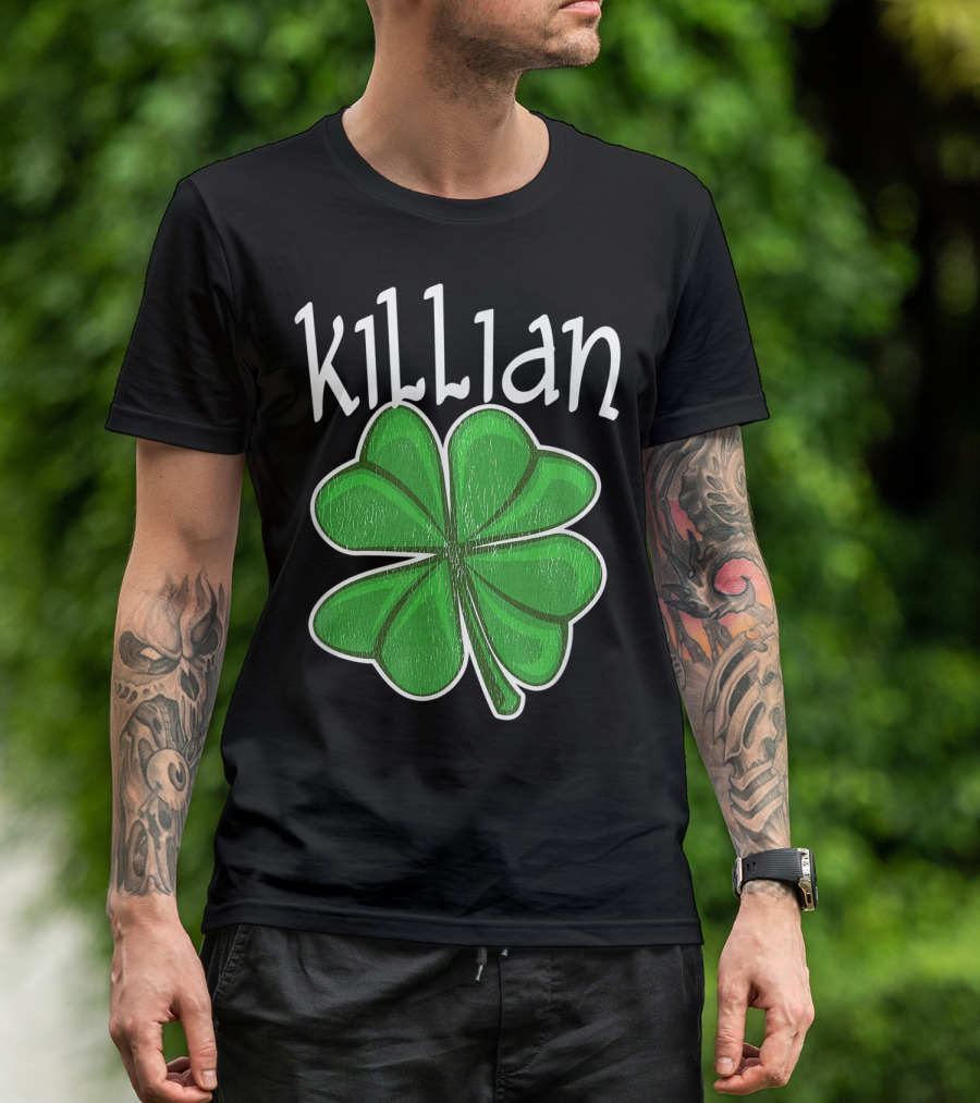 Killian Irish Lucky Clover St Patrick's Day T-Shirt
