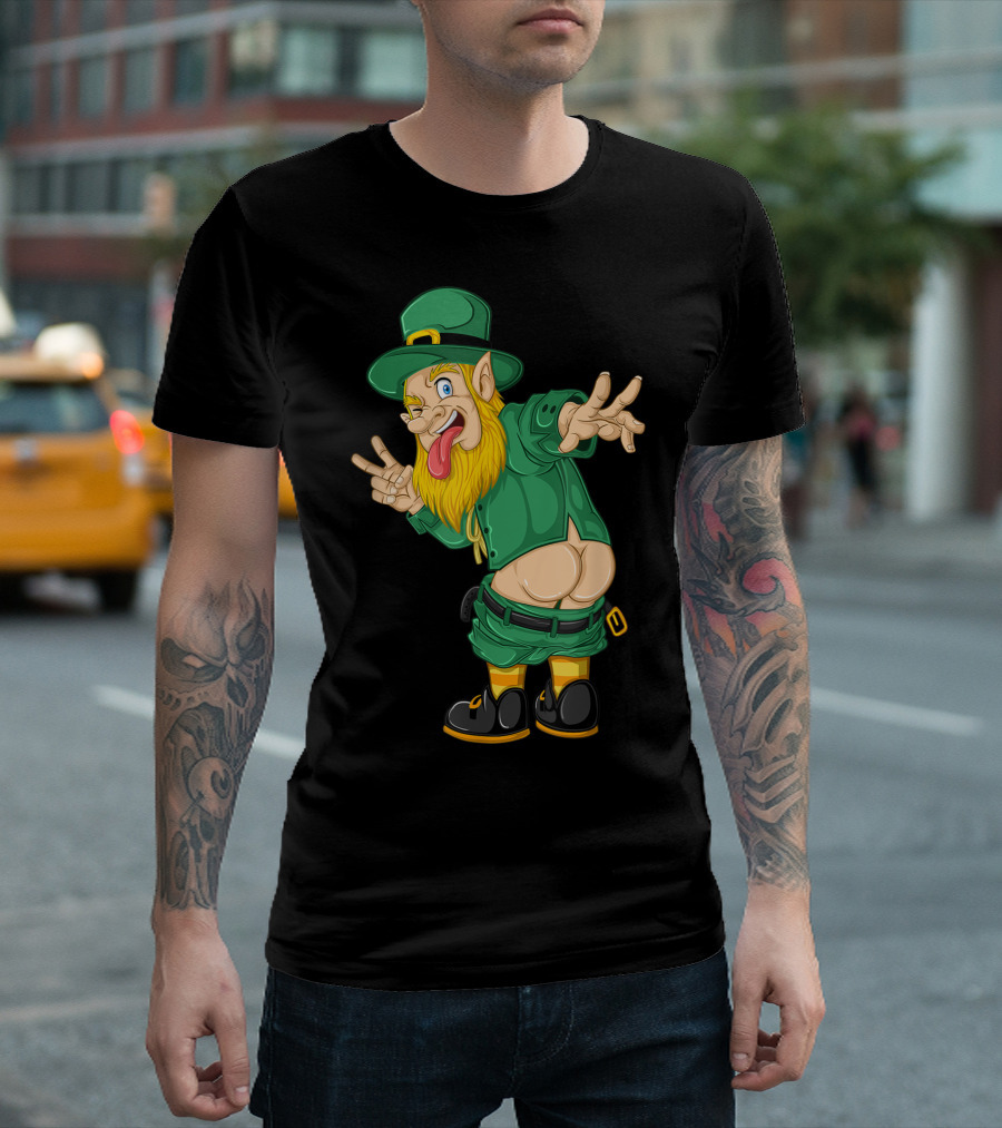Leprechaun Mischief St. Patrick's Humor T-Shirt