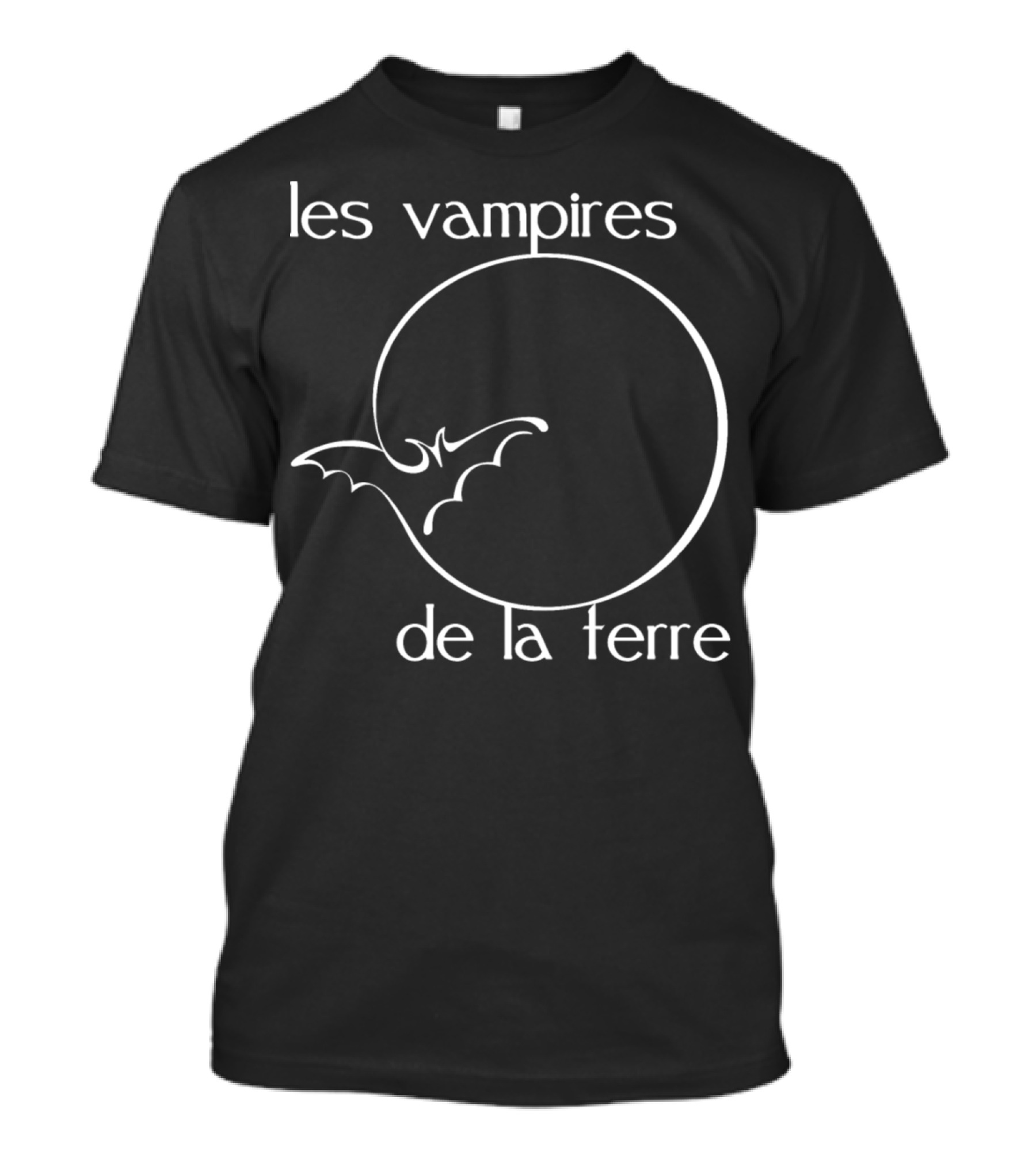 Les Vampires De La Terre Moonlit Bat T-Shirt