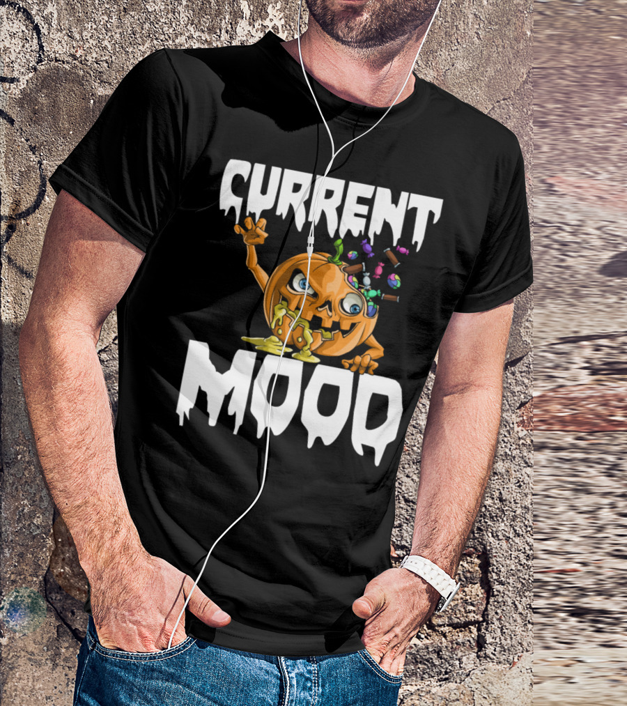 CURRENT MOOD Scary Pumpkin Candy T-Shirt