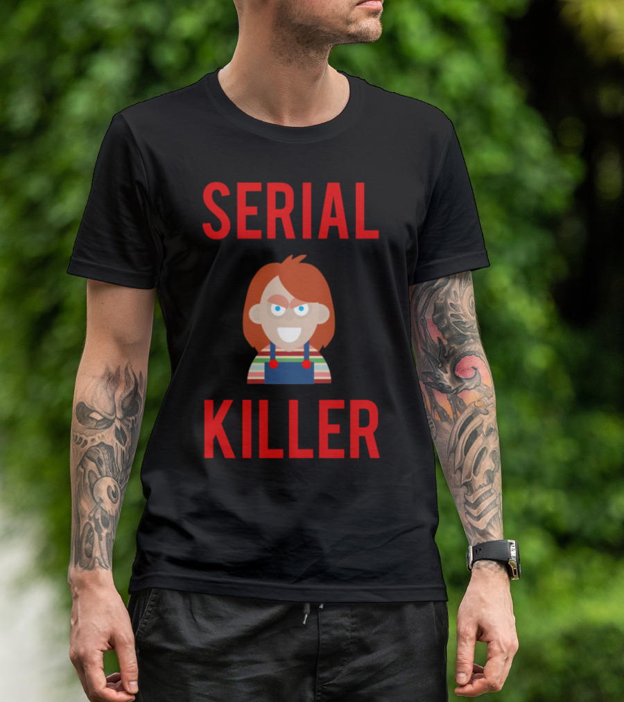 Serial Killer Chucky Horror Film T-Shirt