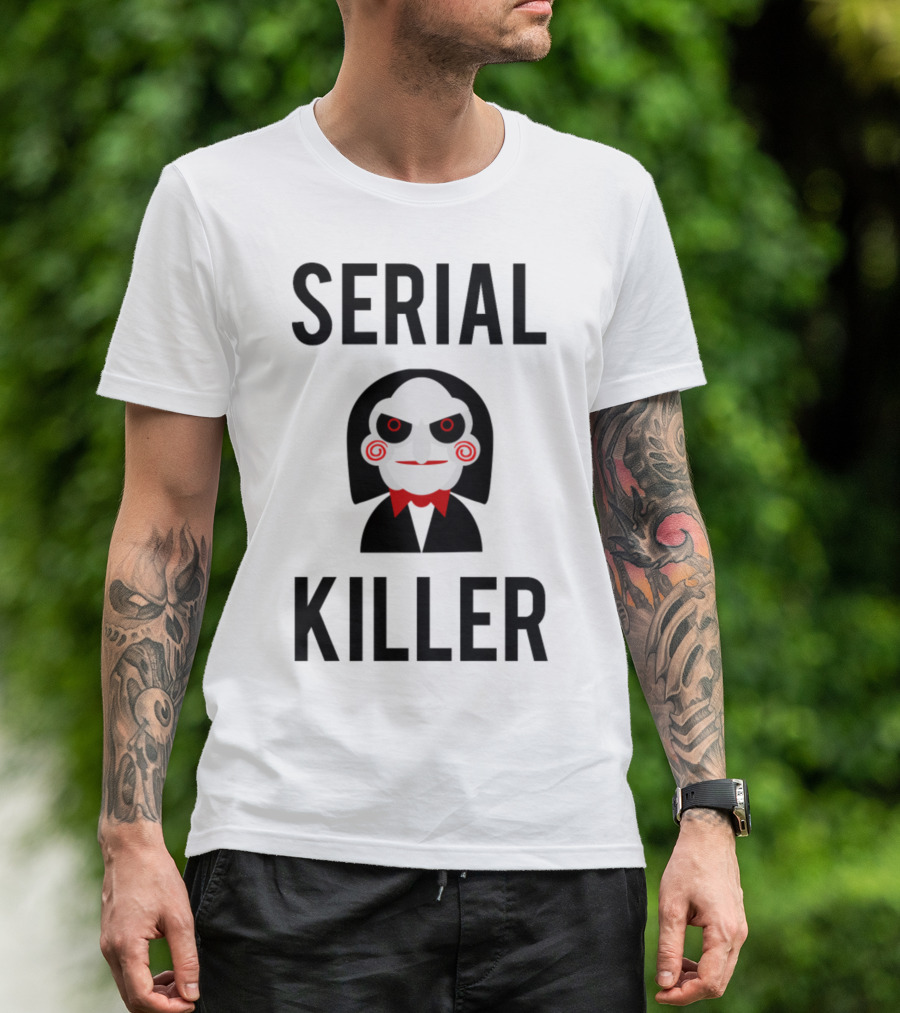 Jigsaw Puppet Serial Killer Saw Movie T-Shirt