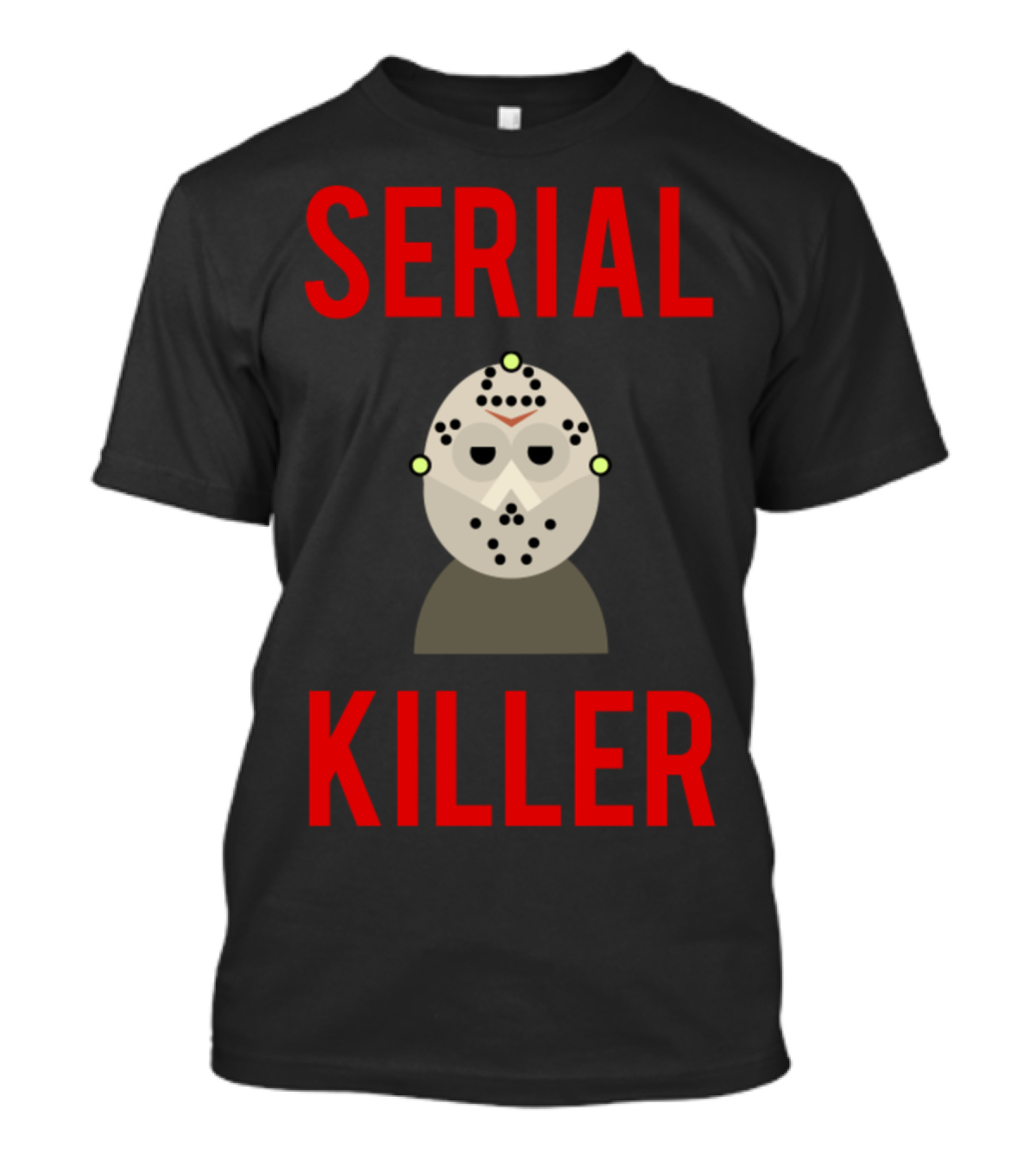 Serial Killer Horror Movies Jason Mask T-Shirt