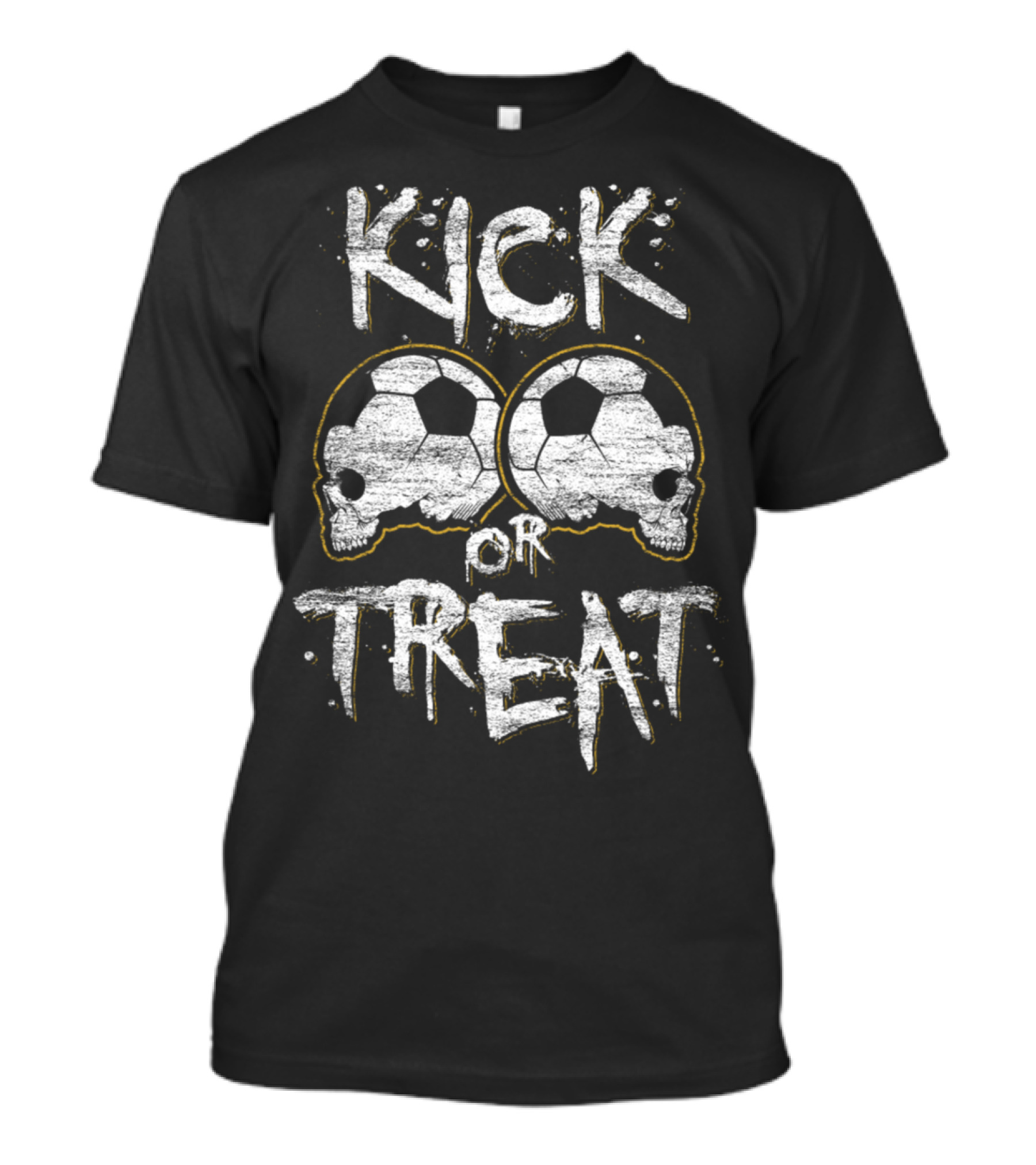 KICK OR TREAT SOCCER SKULLS T-Shirt