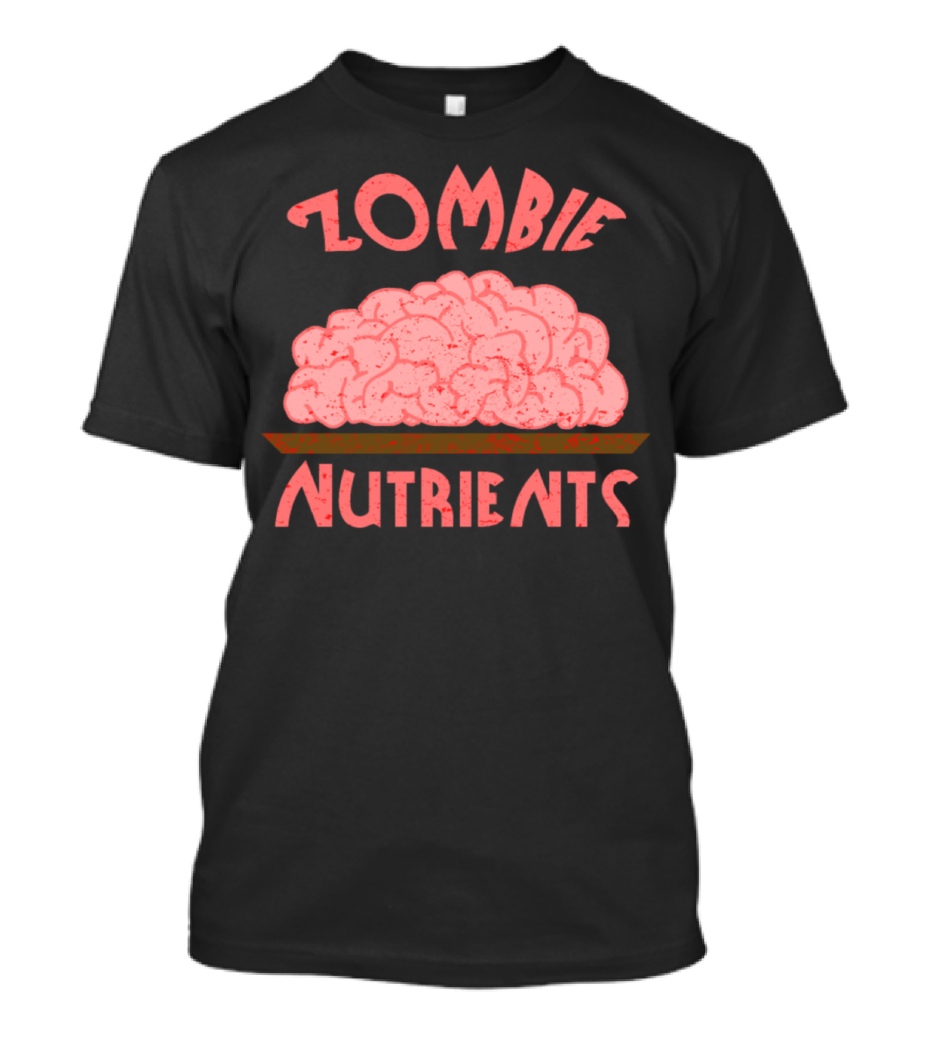 Zombie Nutrients Brain Platter T-Shirt