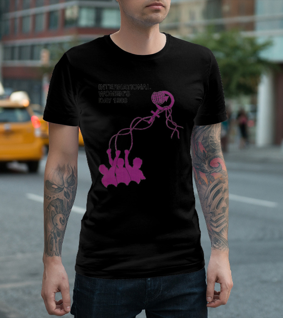 International Women's Day 1988 Unity And Strength Symbols T-Shirt