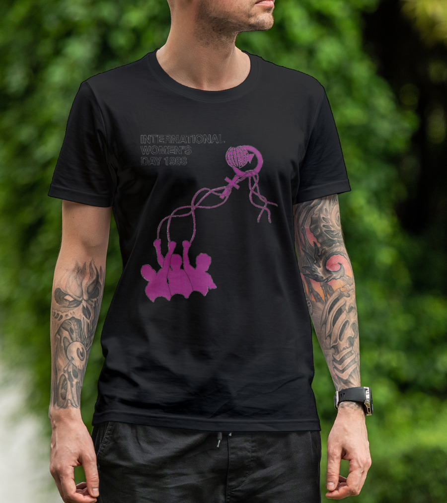 International Women's Day 1988 Unity And Strength Symbols T-Shirt