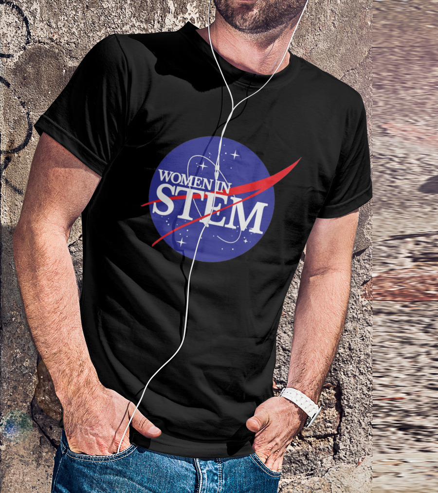 NASA Women In STEM Women's Day Feminist Space T-Shirt