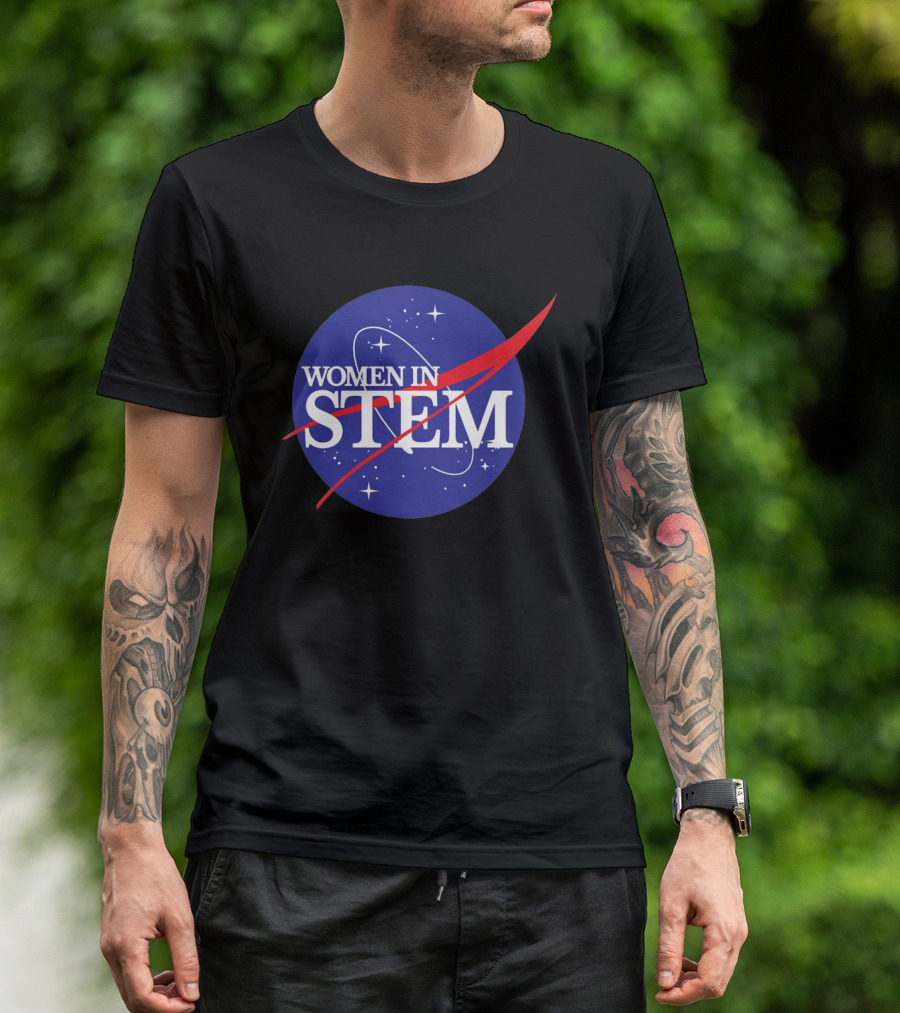 NASA Women In STEM Women's Day Feminist Space T-Shirt