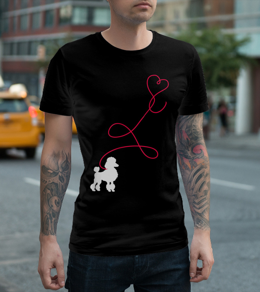 1950's Sock Hop Poodle Pink Heart Theme Party 50's T-Shirt