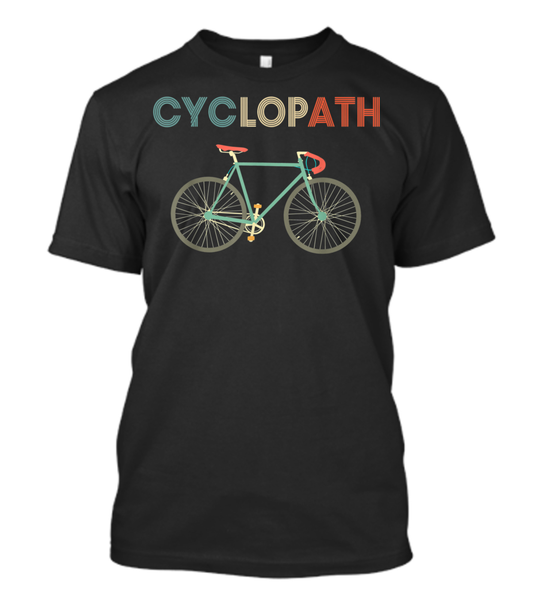 Cyclopath Funny Cycling Bike For Cyclists T-Shirt