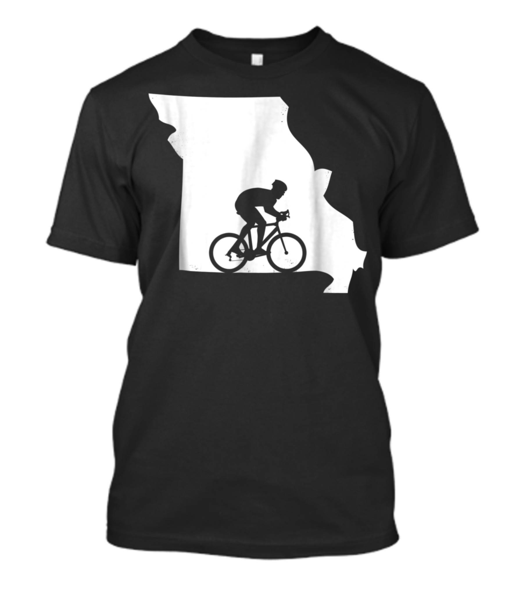 Missouri Love For Mountain Biking Enthusiasts In Mo Biker Community T-Shirt