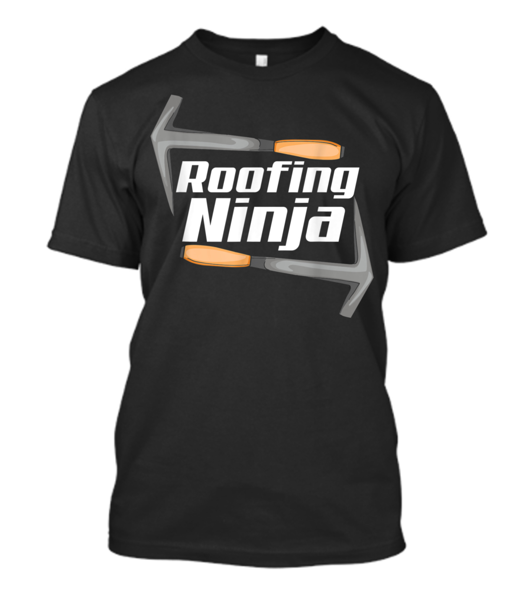 Roofing Ninja Hammers Funny Roofing Ninja Roofers T-Shirt
