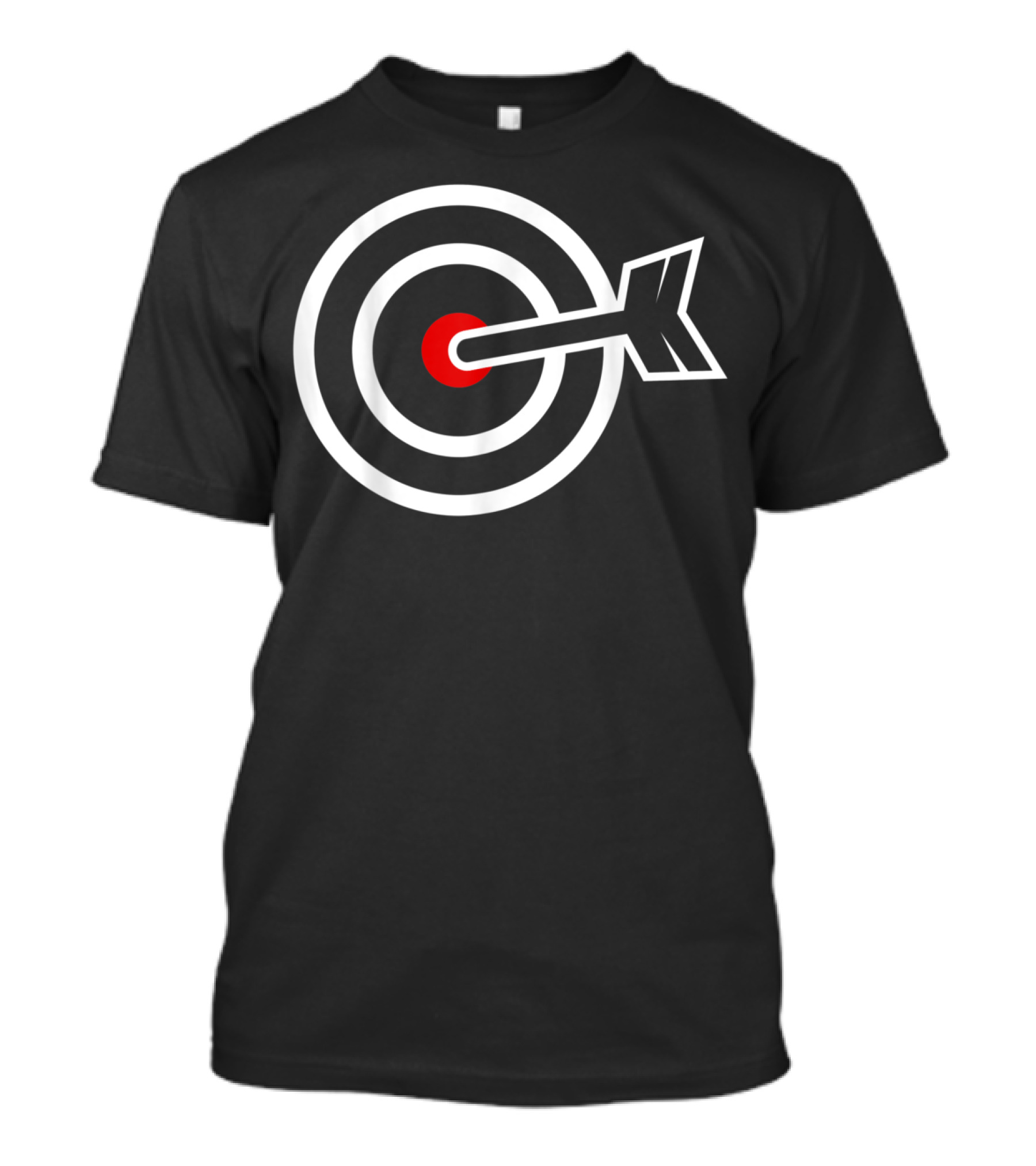 Target Practice Circle Bulls Eye Arrow T-Shirt