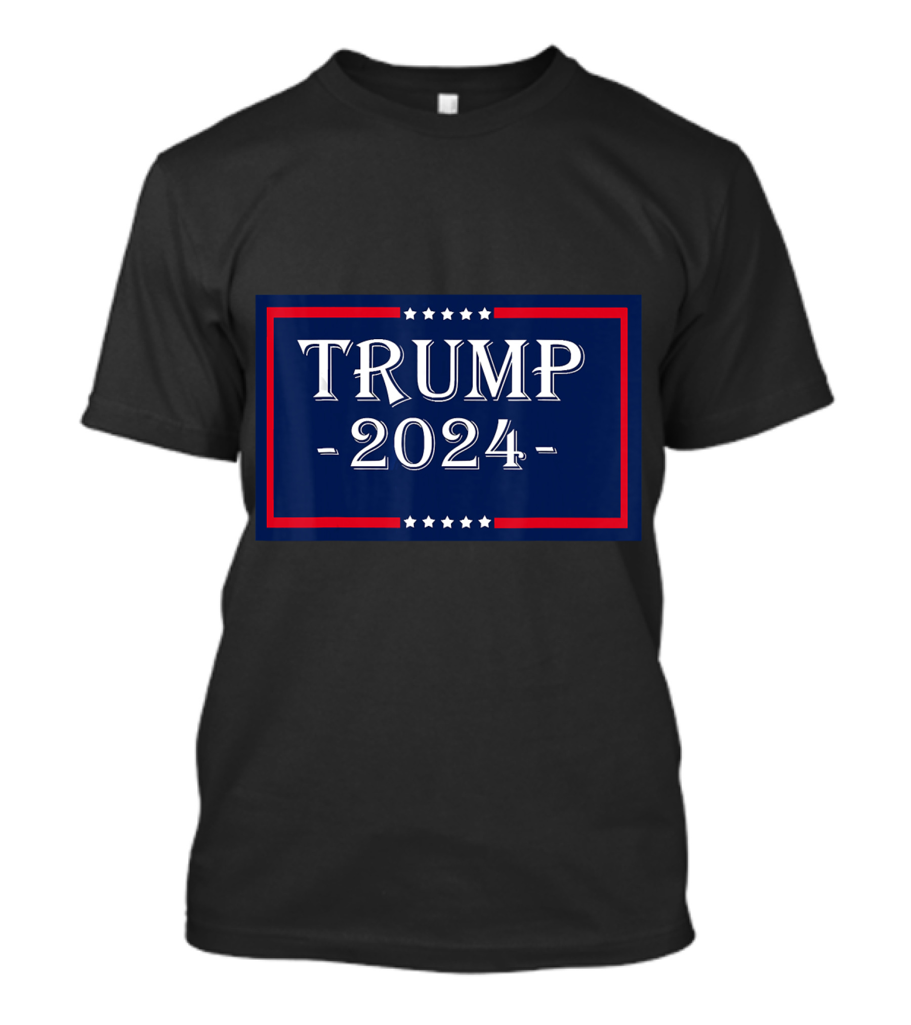 TRUMP 2024 Stars And Stripes Banner T-Shirt