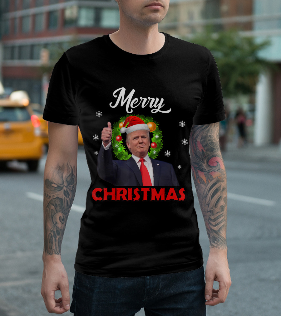 Merry Christmas Santa Trump T-Shirt