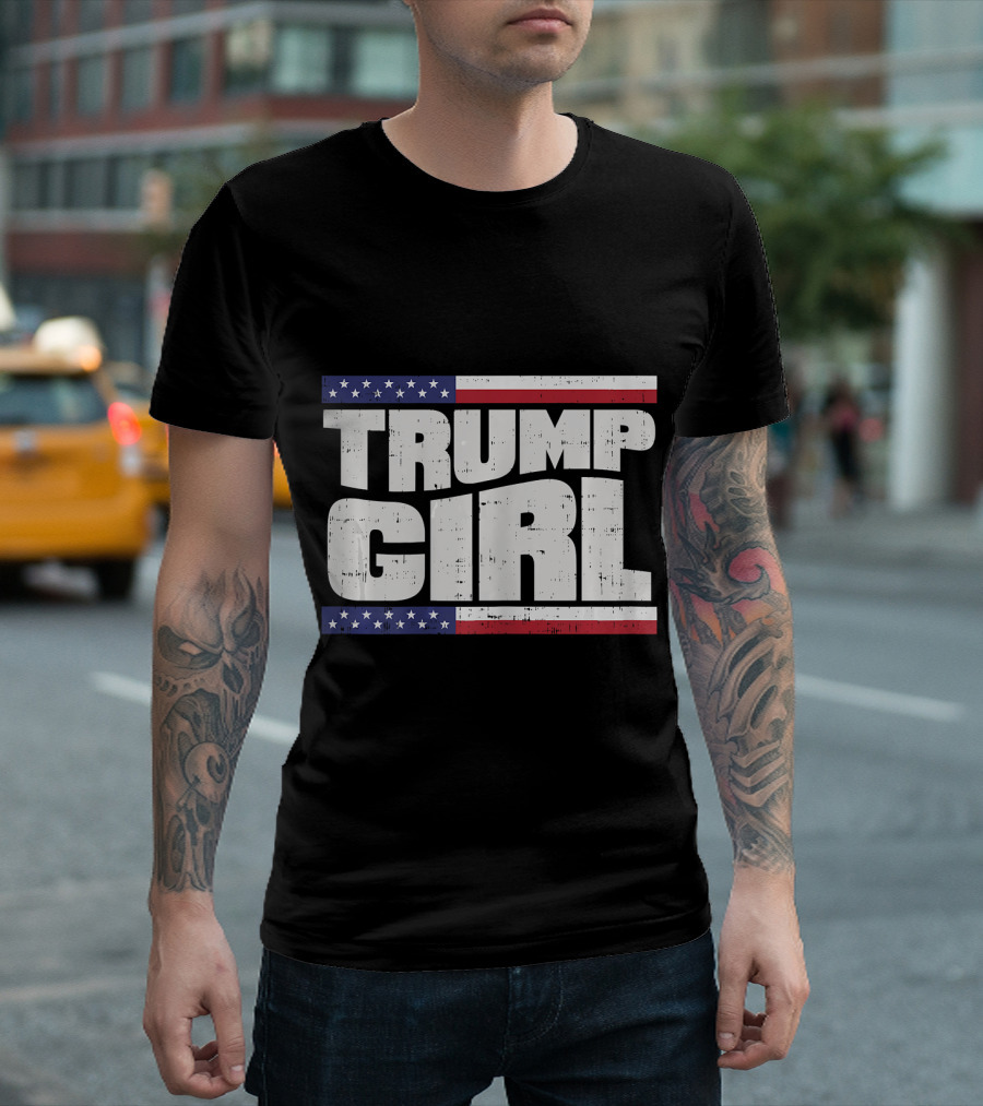 Trump Girl Reelect Vote For Donald Pro T-Shirt