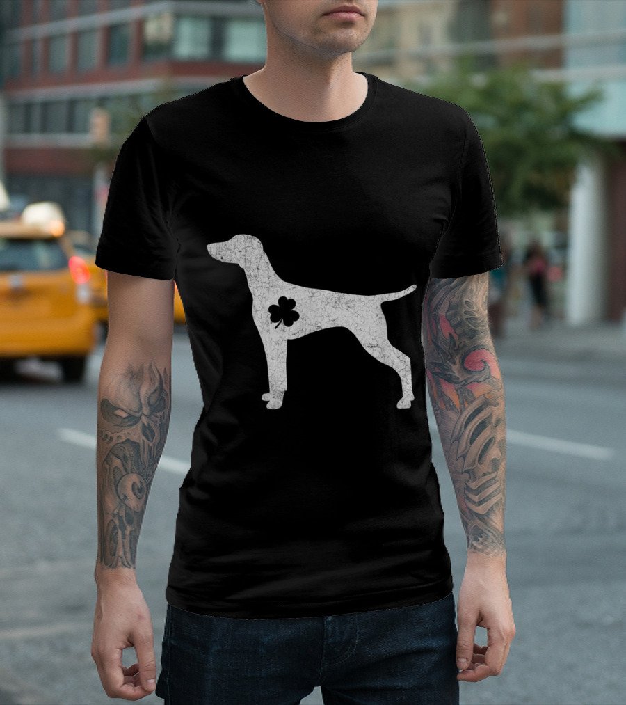 Vizsla Shamrock St. Patrick's Day Irish T-Shirt
