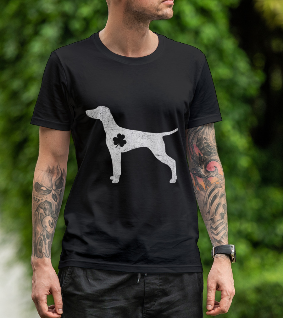 Vizsla Shamrock St. Patrick's Day Irish T-Shirt