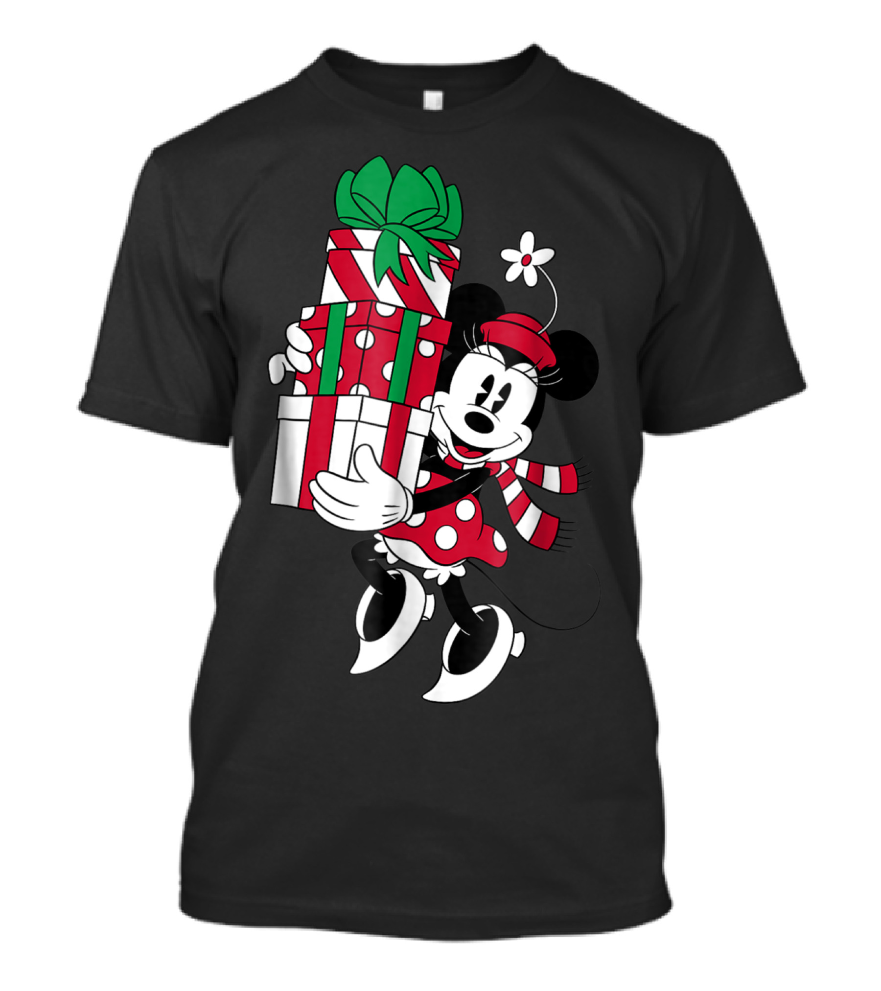 Disney Minnie Mouse Holiday Gifts And Cheer T-Shirt