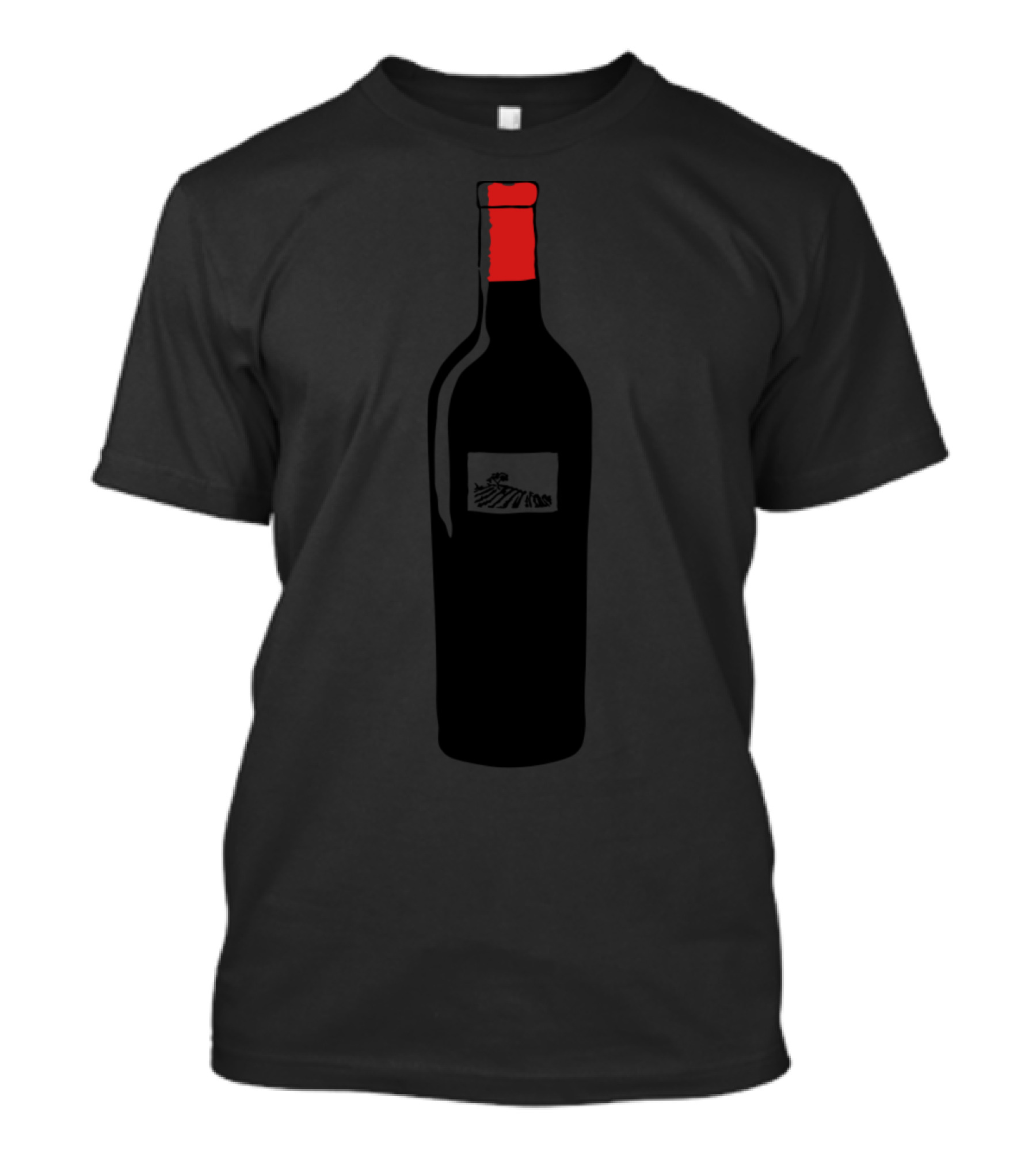 Wine4betd Red Wine Bottle T-Shirt