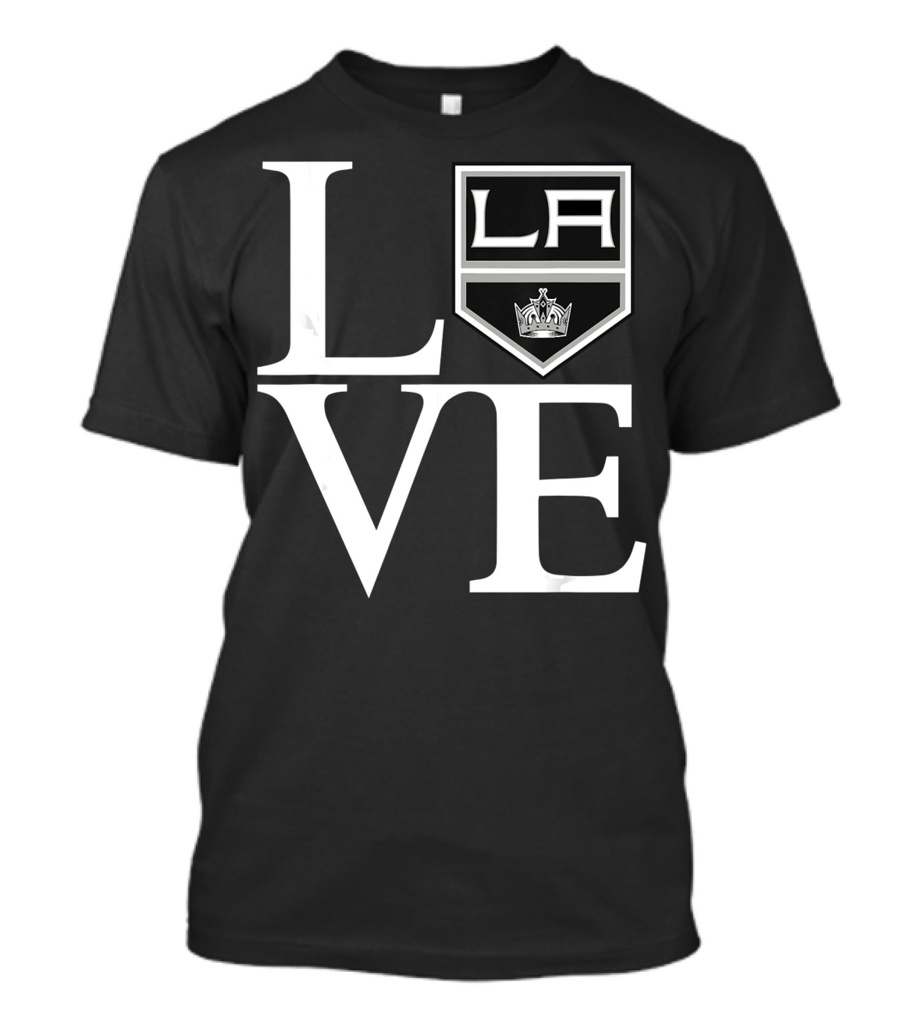 Valentine Day Love LA Kings Hockey Team Los Angeles T-Shirt