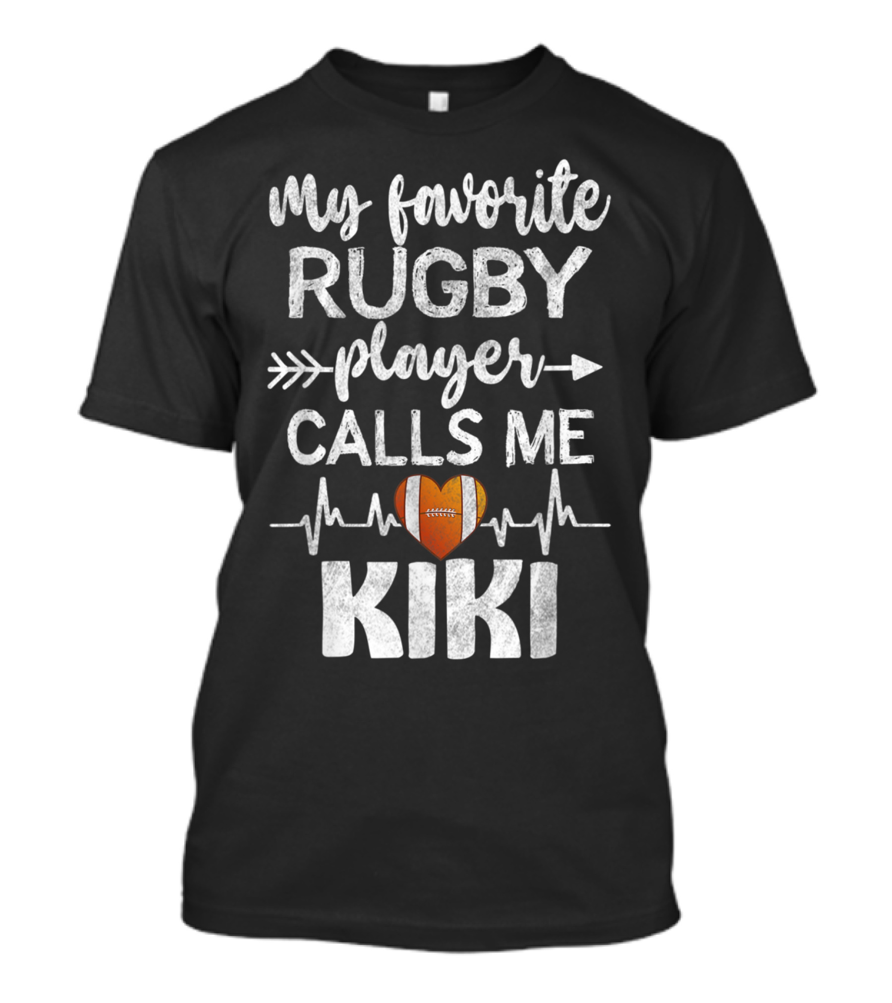 My Favorite Rugby Player Calls Me Kiki Heartbeat T-Shirt