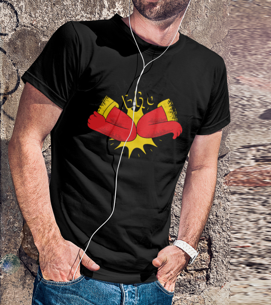 STAY SAFE BRO Distance Greeting Elbow Bump T-Shirt