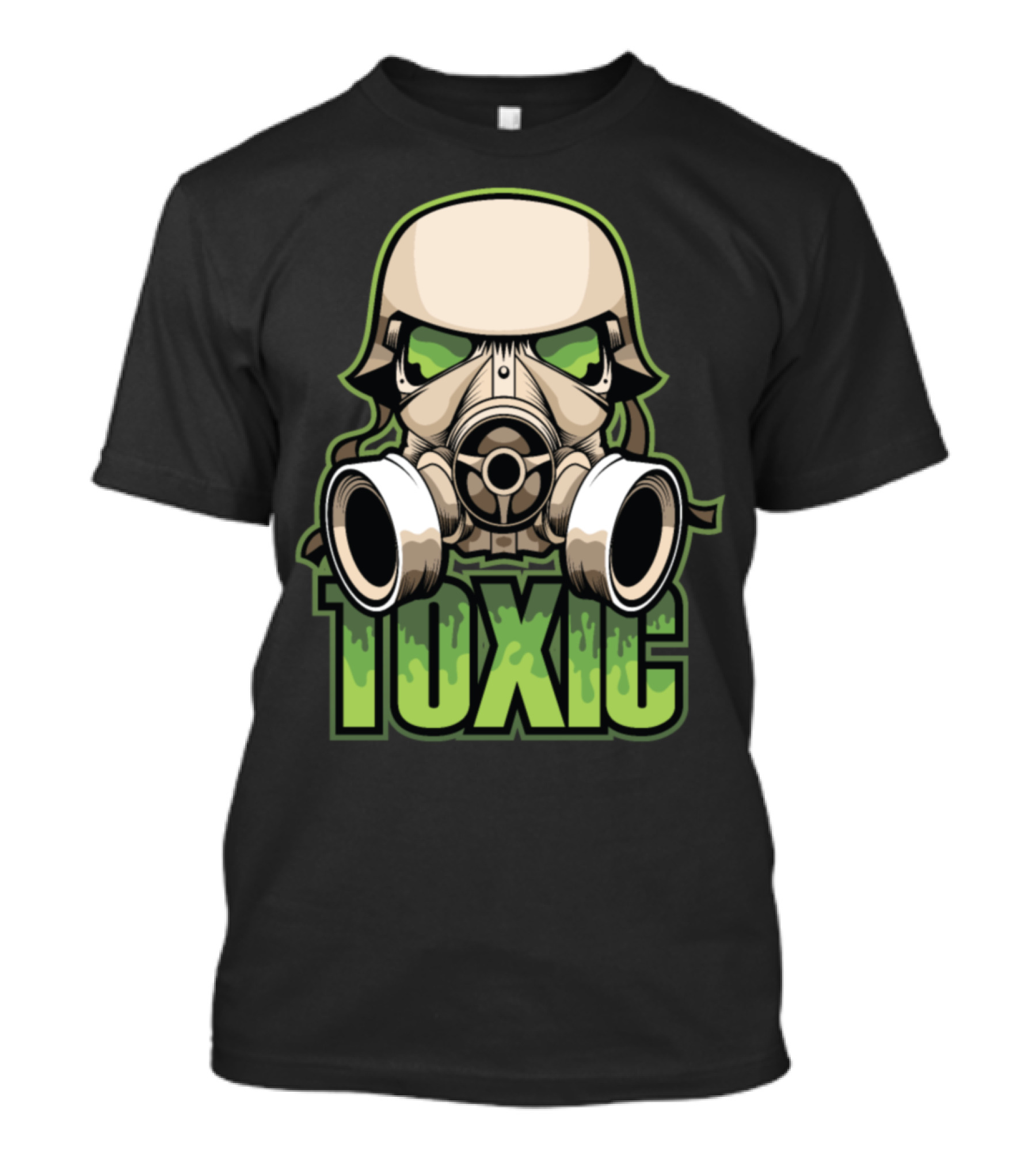 Gas Mask Toxic Anti Virus Bio Hazard Survival T-Shirt
