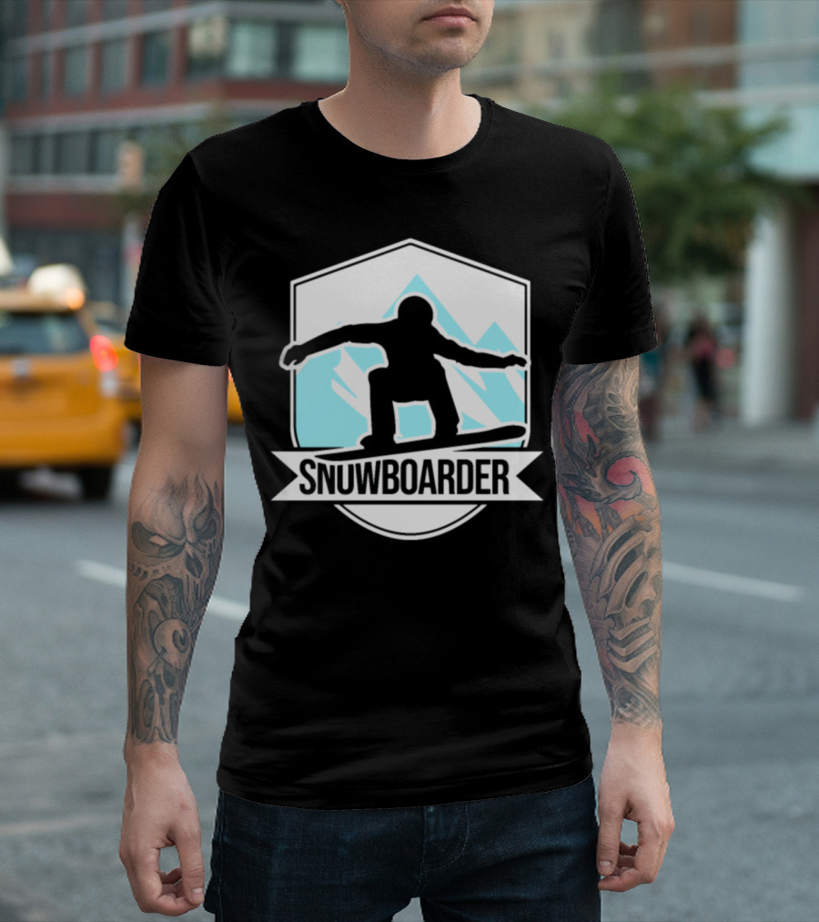 Snowboard Holiday Snowboarder Snuwboarder Snowboard T-Shirt