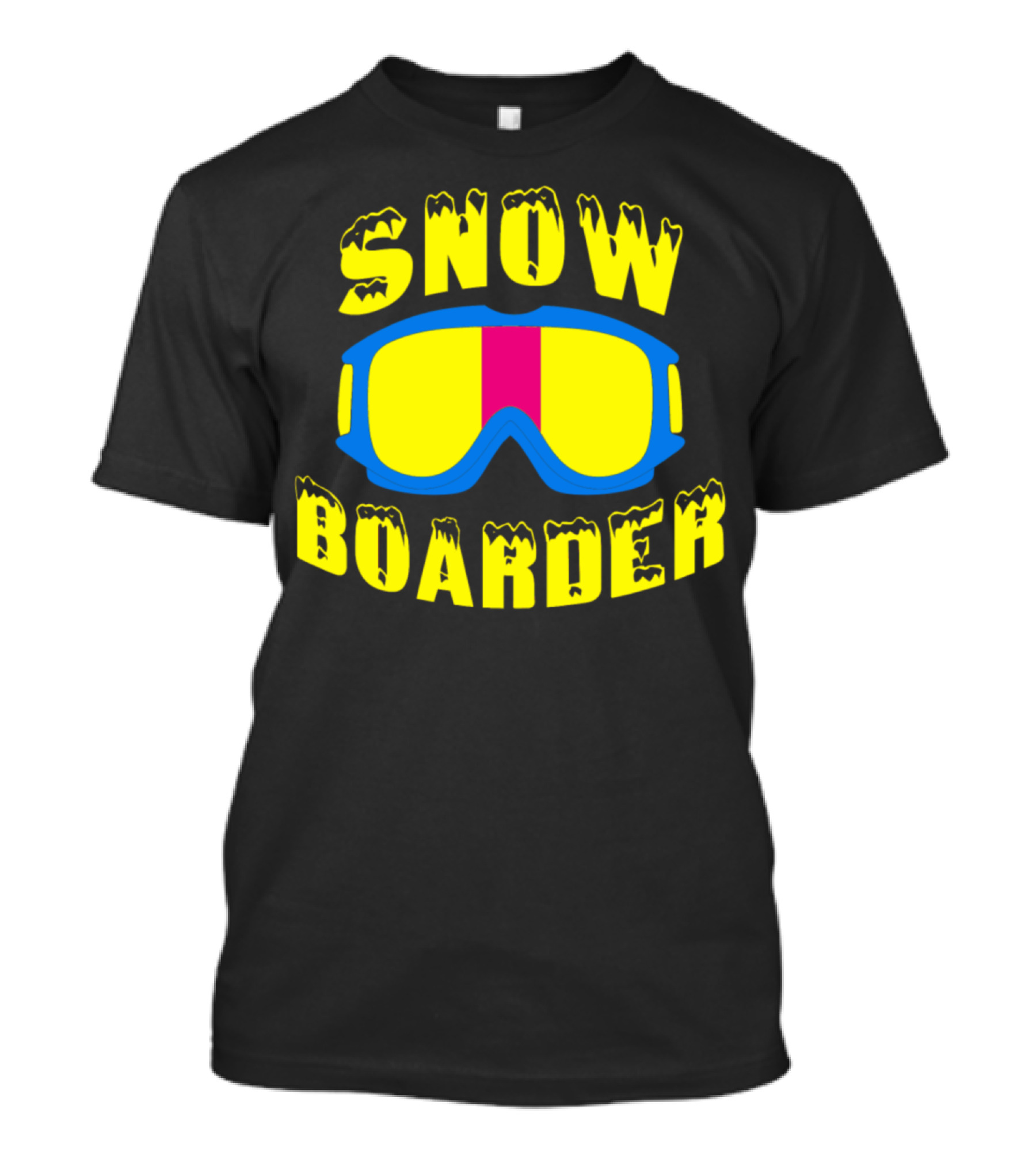 Snow Boarder Snowboarding Goggles Sport T-Shirt