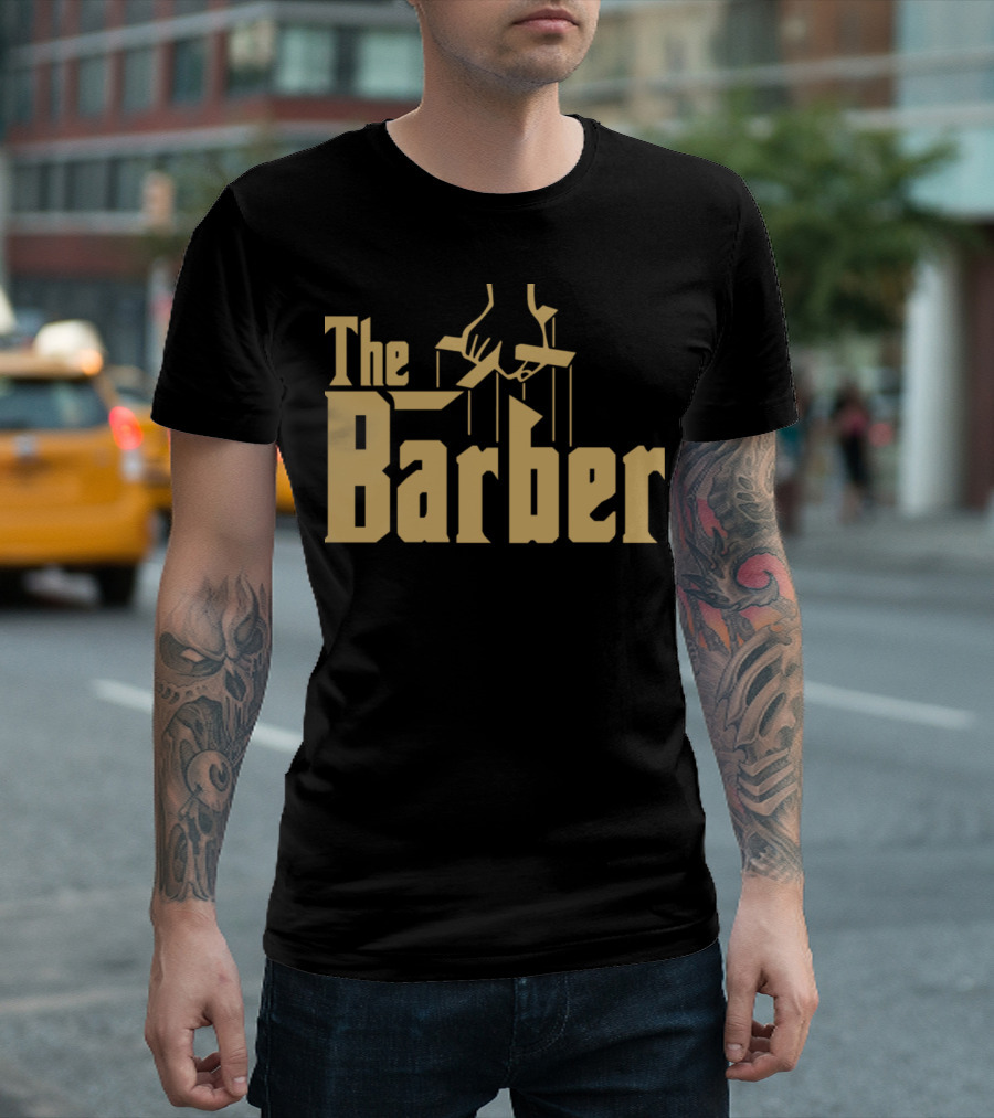 The Barber Hairdresser Hair Cutting Stylist Bopot T-Shirt