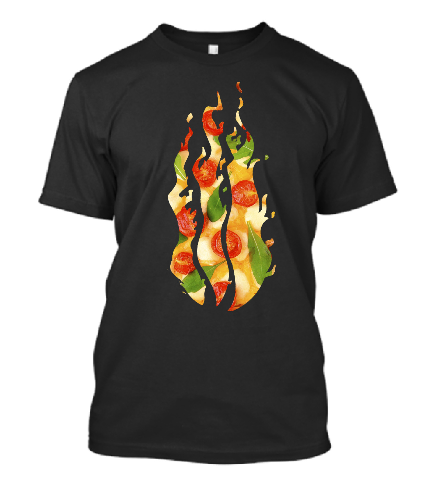 Preston Pizza Tomato Flames T-Shirt