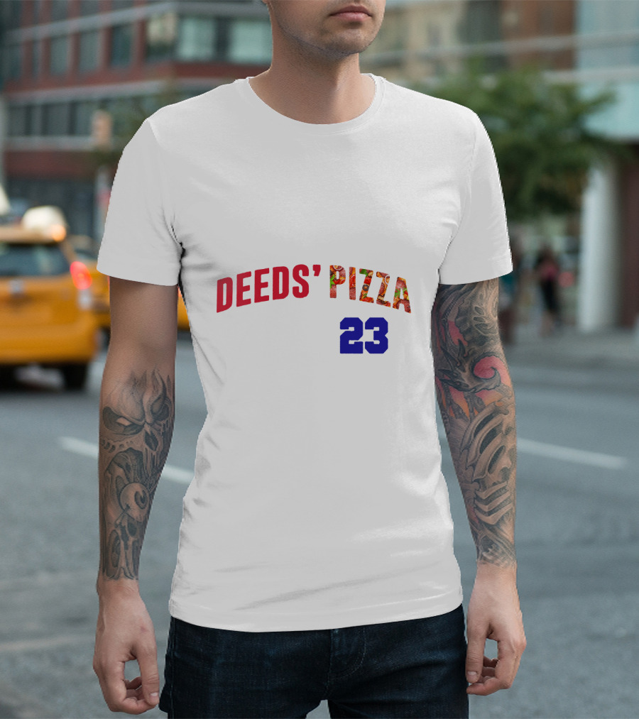 Deeds' Pizza 23 Adam Sandler Mr Deeds T-Shirt
